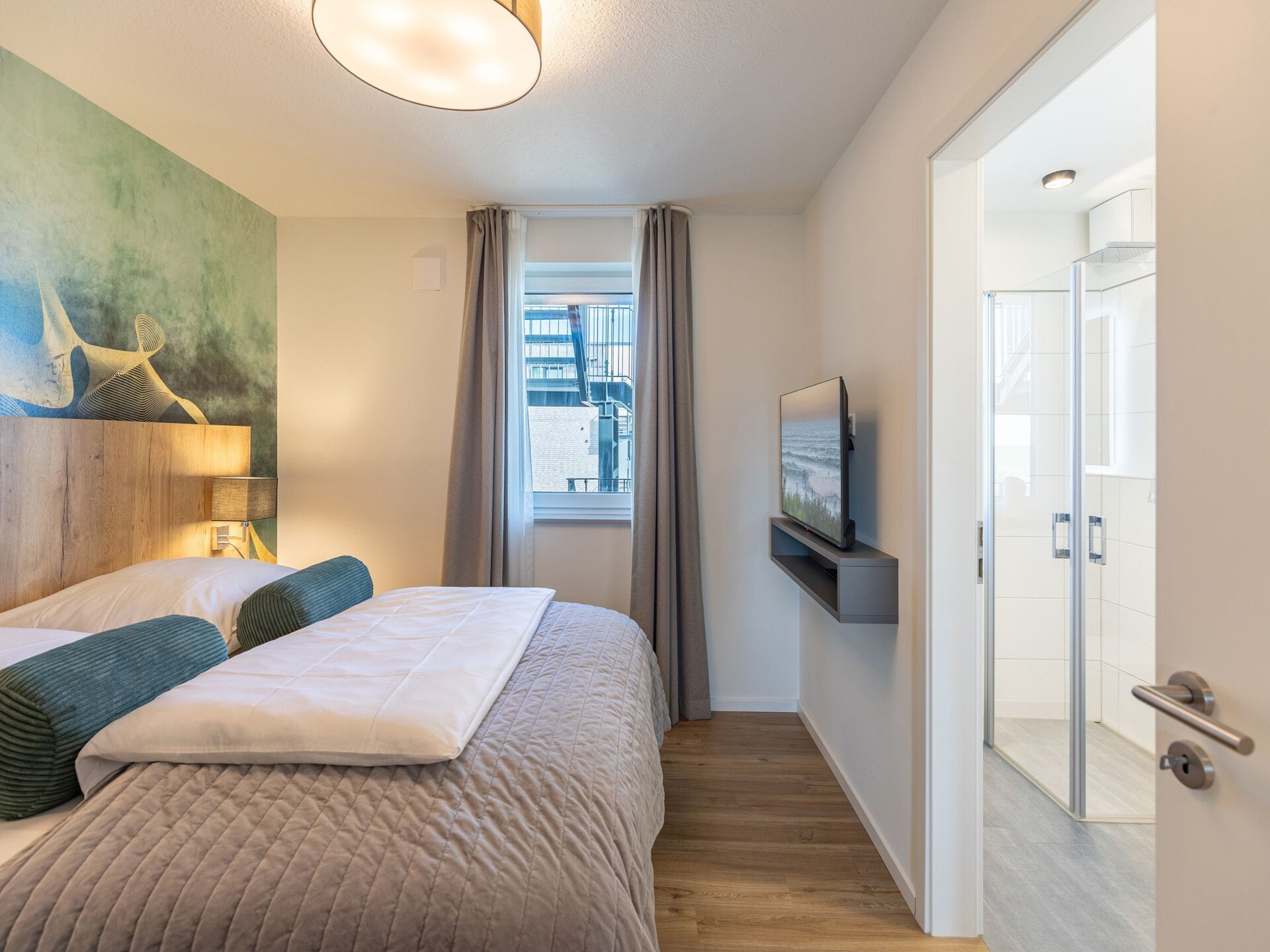 Stijlvol appartement met balkon vlak achter de dijk in Nordstrand - foto 22