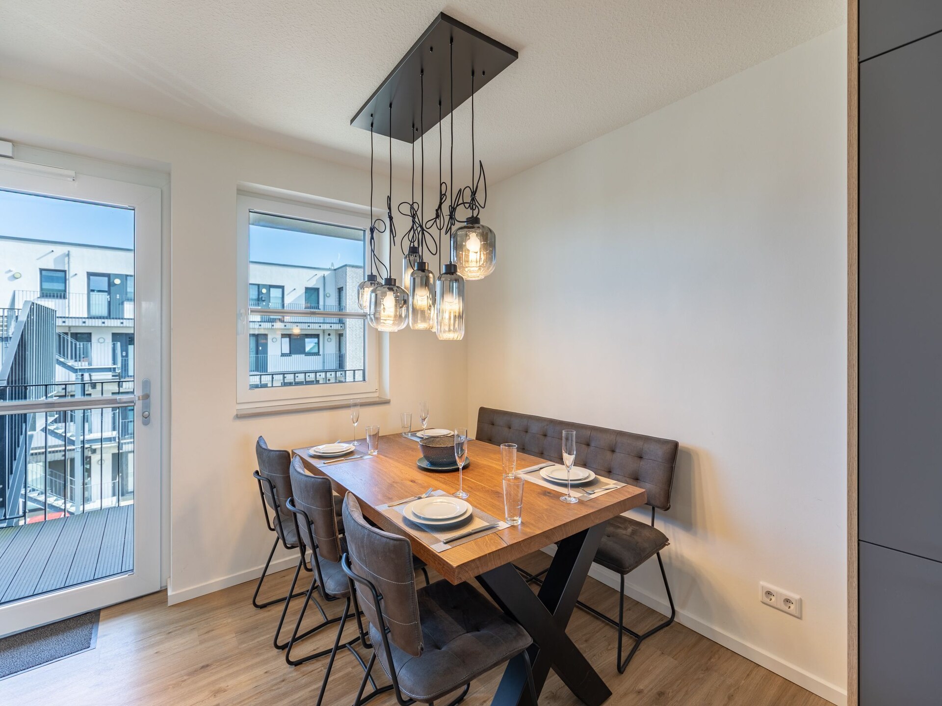 Stijlvol appartement met balkon vlak achter de dijk in Nordstrand - foto 11