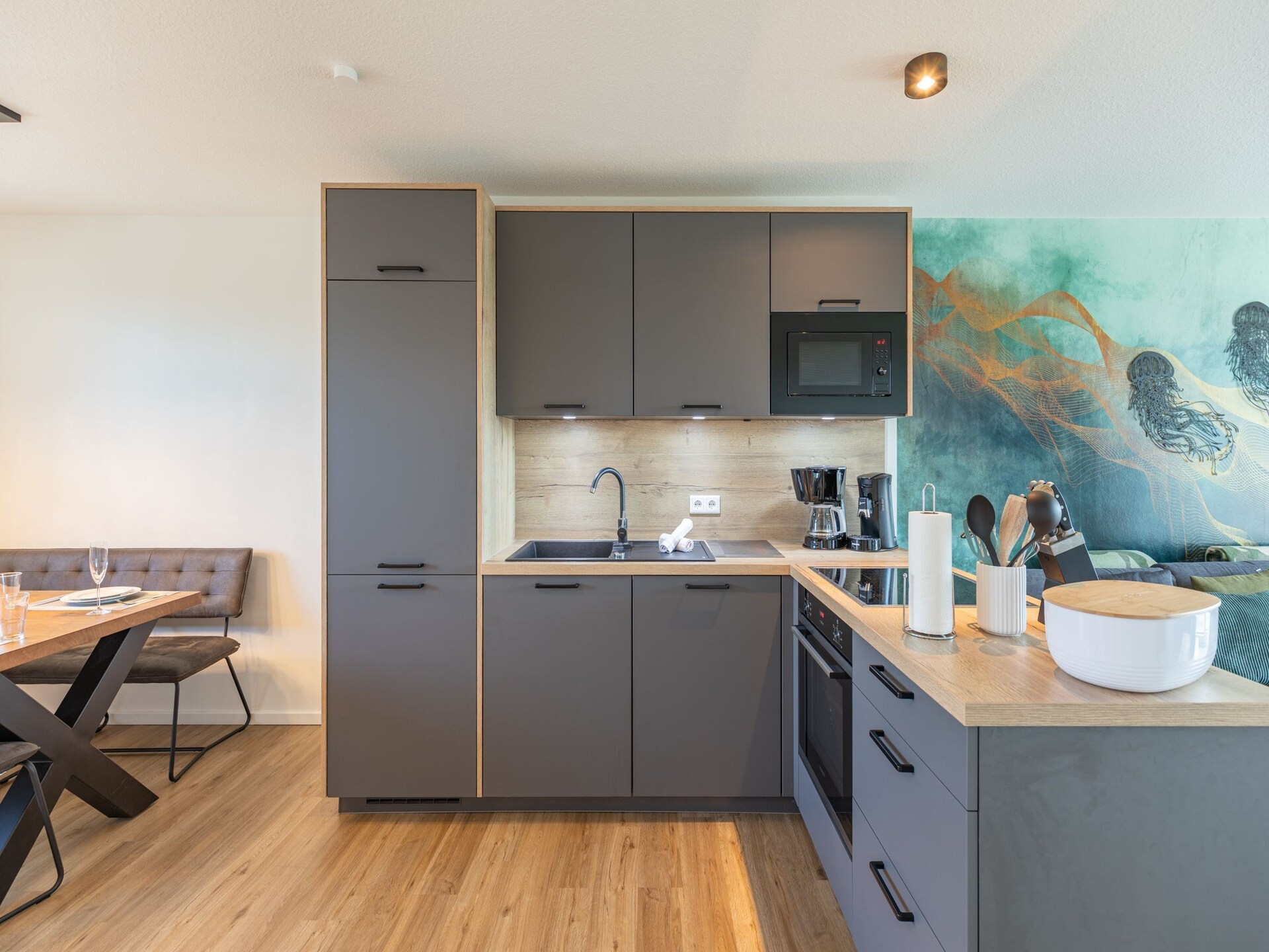 Stijlvol appartement met balkon vlak achter de dijk in Nordstrand - foto 13