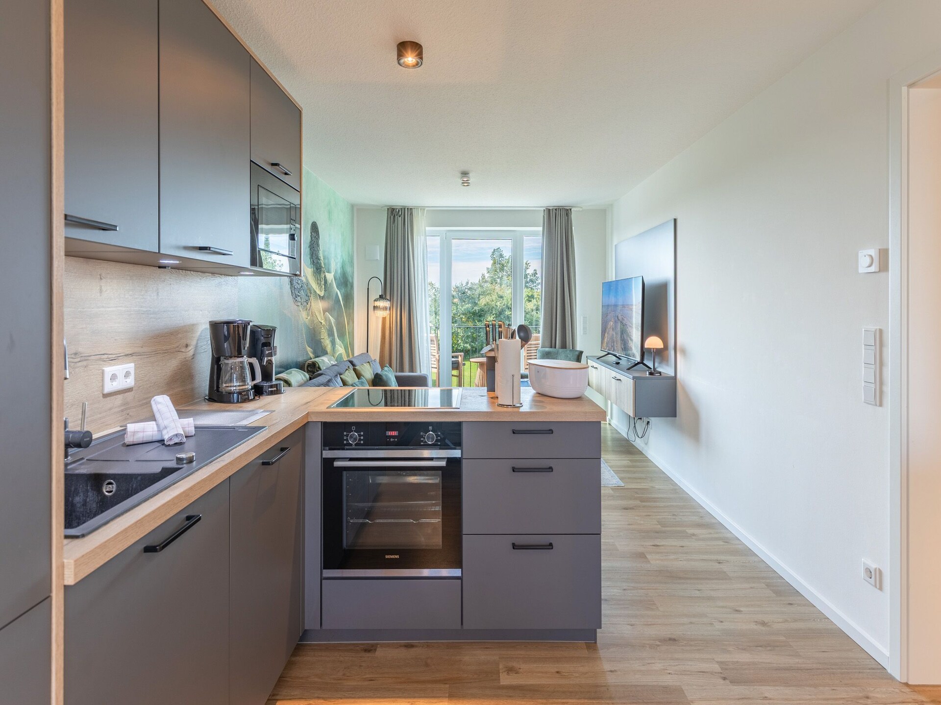 Stijlvol appartement met balkon vlak achter de dijk in Nordstrand - foto 15