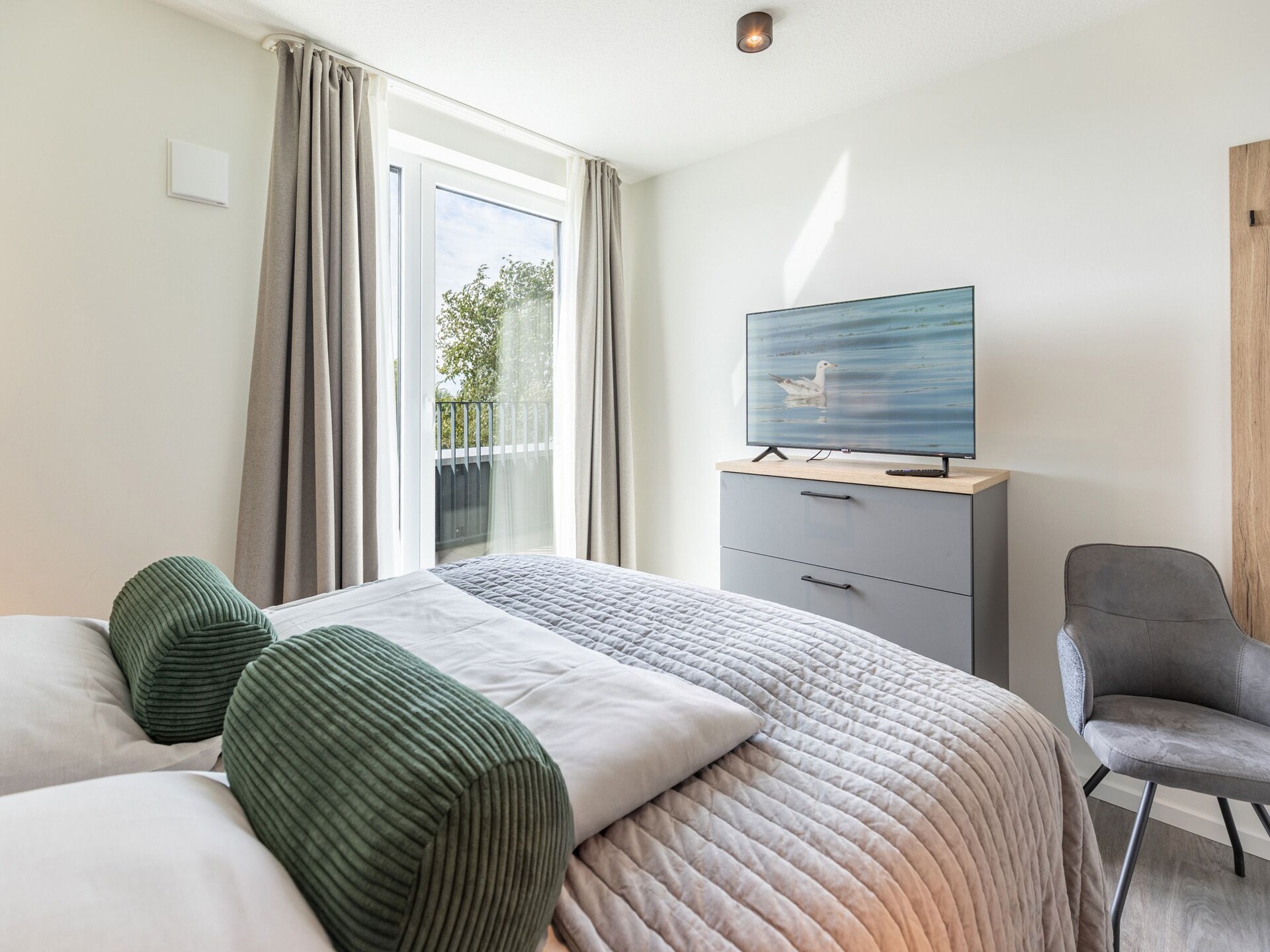 Stijlvol penthouse met stoomsauna en panoramisch zeezicht op Nordstrand - foto 17