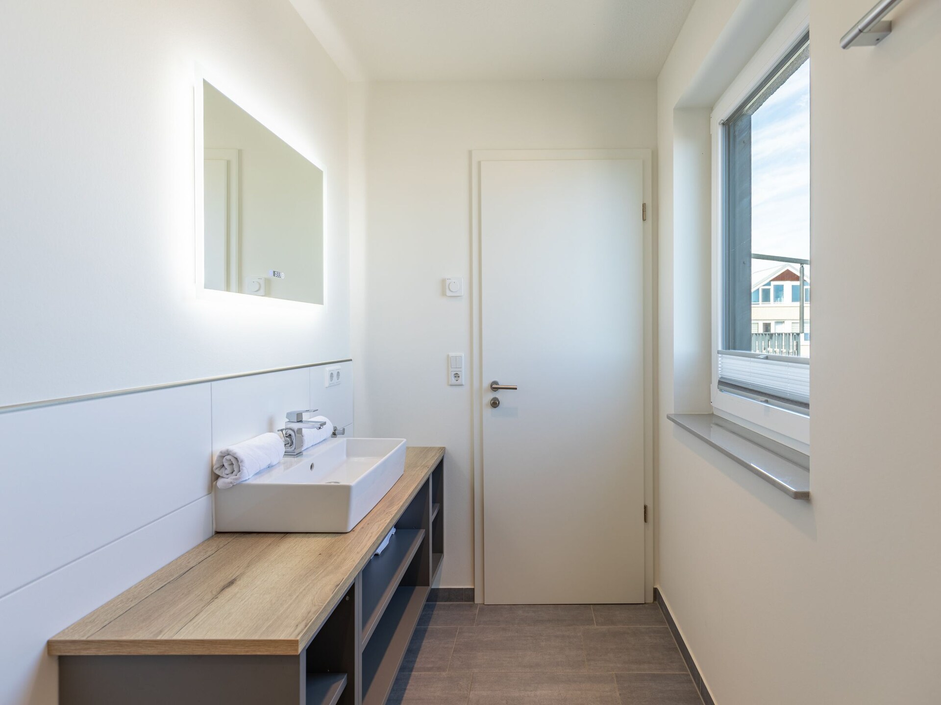 Stijlvol penthouse met stoomsauna en panoramisch zeezicht op Nordstrand - foto 24