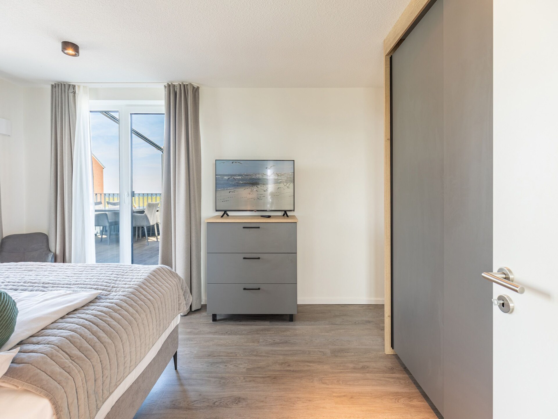 Stijlvol penthouse met stoomsauna en panoramisch zeezicht op Nordstrand - foto 20