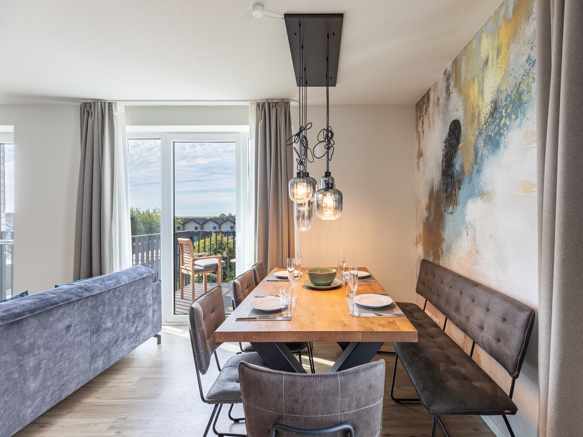 Luxe appartement met zeezicht, sauna en balkon op Nordstrand - foto 11