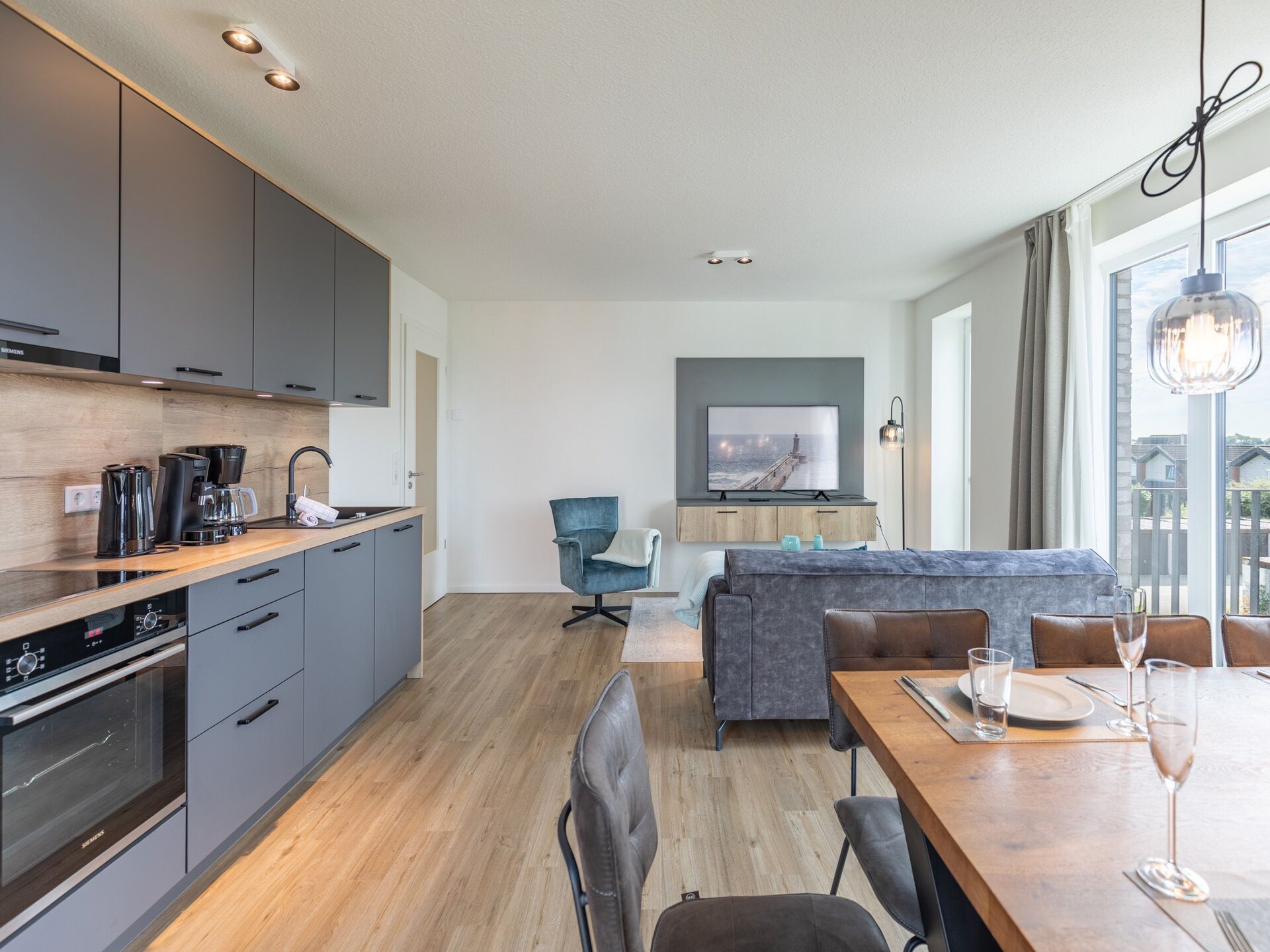 Luxe appartement met zeezicht, sauna en balkon op Nordstrand - foto 15