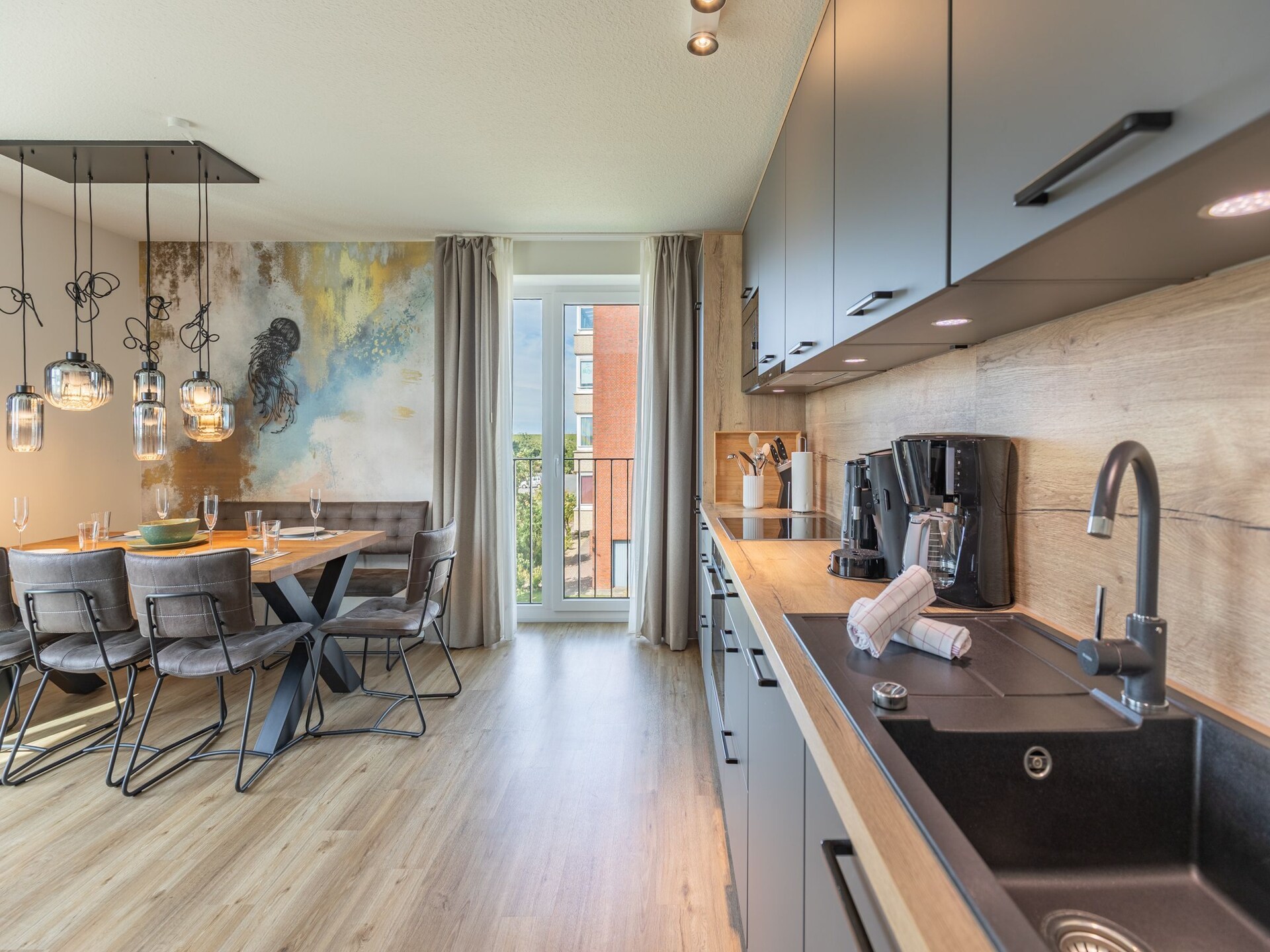 Luxe appartement met zeezicht, sauna en balkon op Nordstrand - foto 16