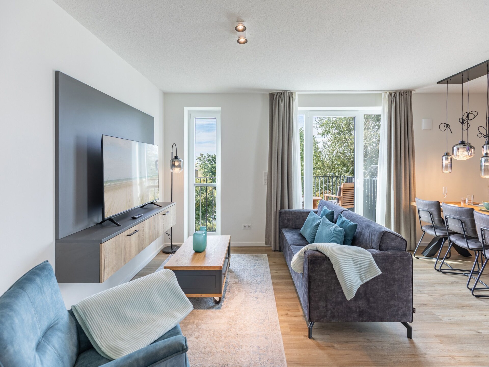 Luxe appartement met zeezicht, sauna en balkon op Nordstrand - foto 9