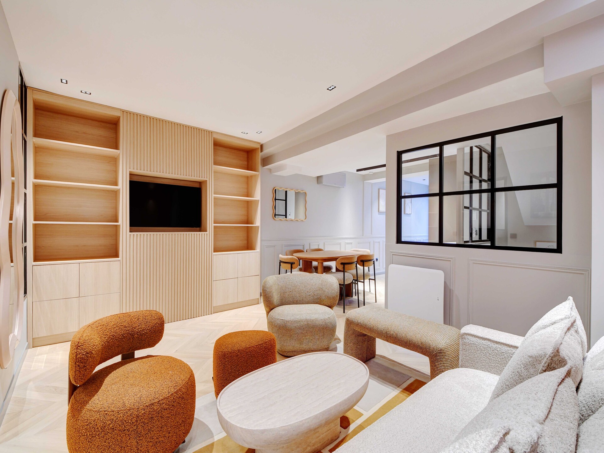 Sfeervol Duplex Appartement 2e Arrondissement, 4 personen, Airco, vlakbij Les Halles - foto 6