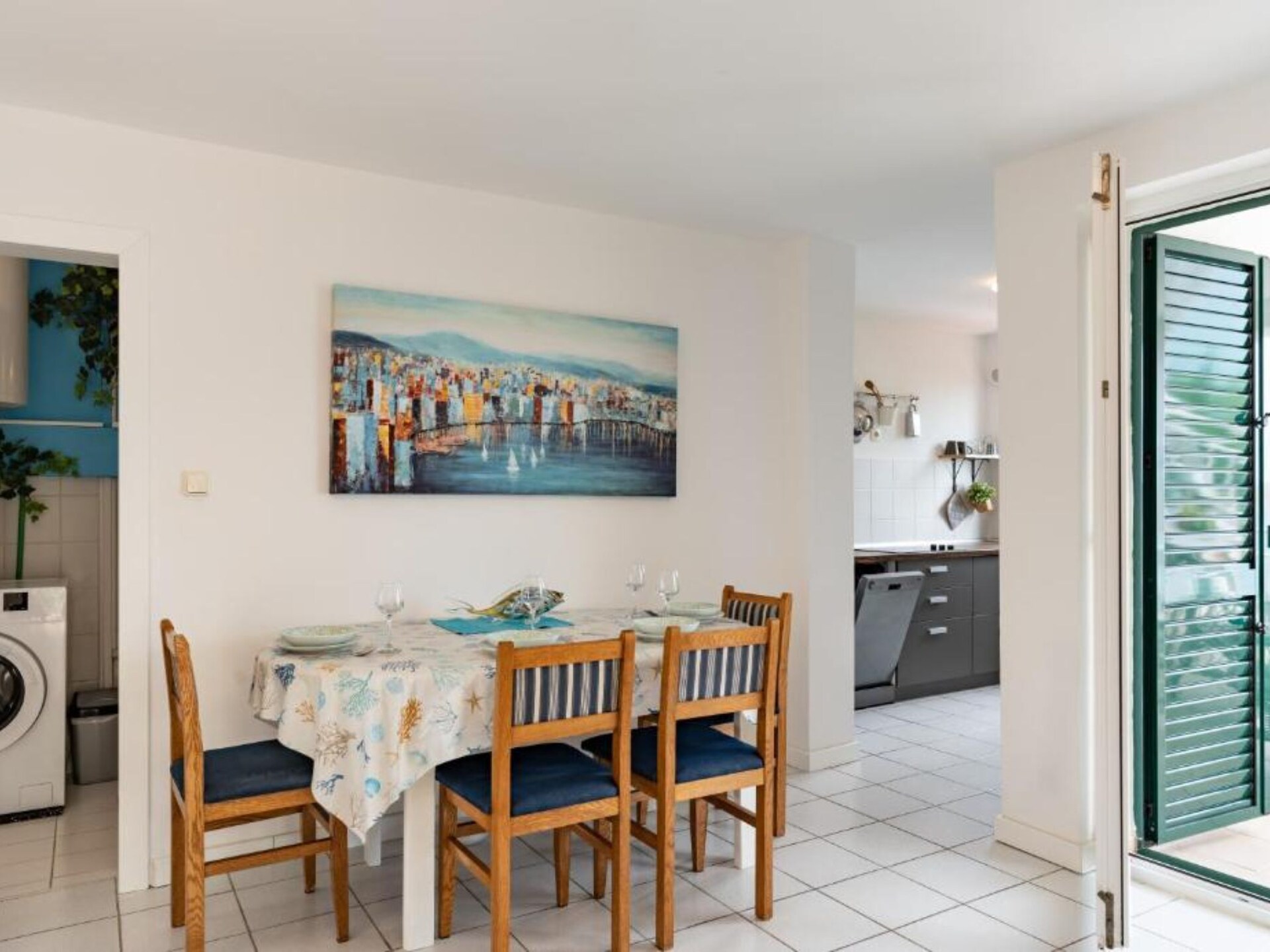 Op 700 m van het strand: Rustgevend appartement in Novalja - foto 2