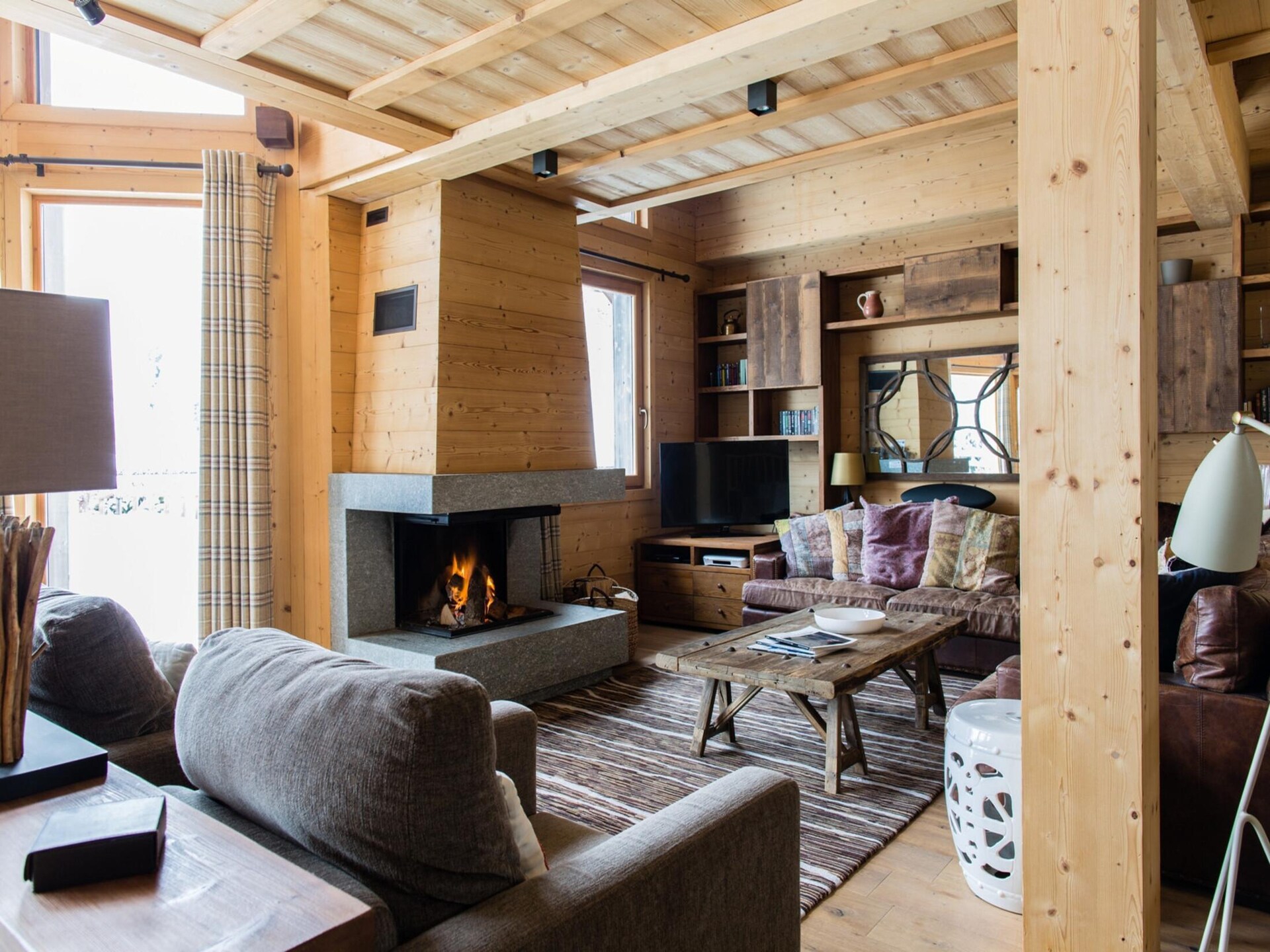 Luxe chalet aan de golfbaan met panoramisch uitzicht op het Mont Blanc-massief - foto 7
