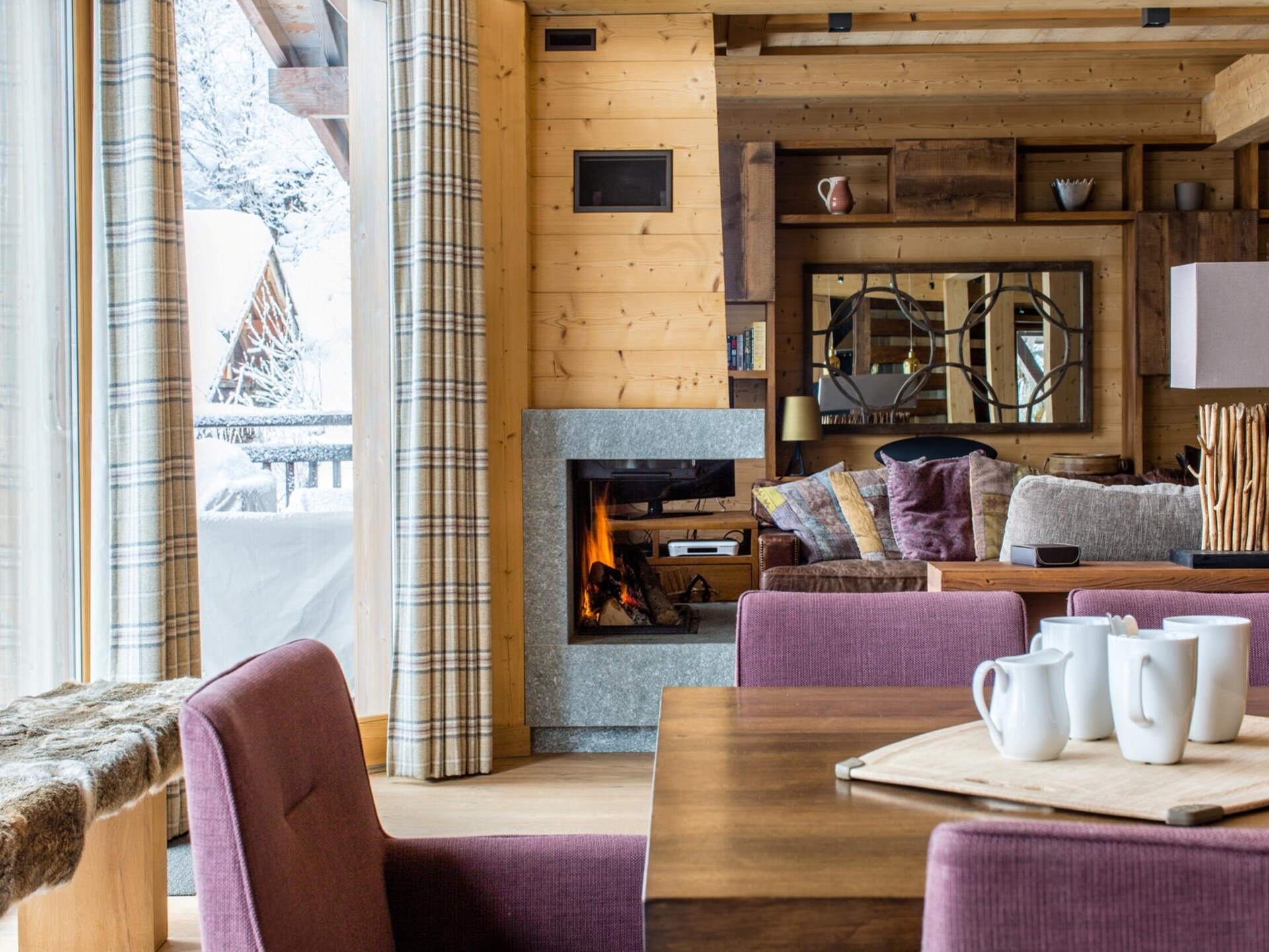 Luxe chalet aan de golfbaan met panoramisch uitzicht op het Mont Blanc-massief - foto 10