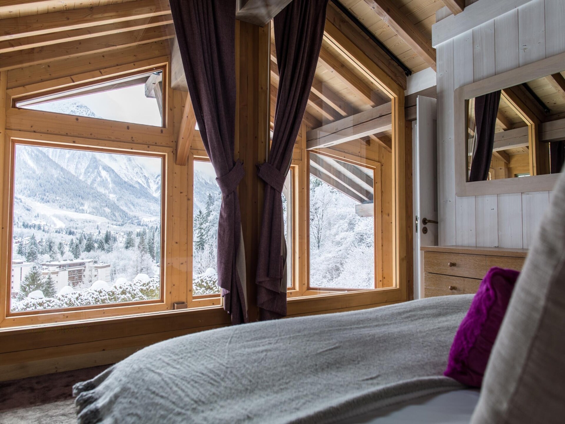 Luxe chalet aan de golfbaan met panoramisch uitzicht op het Mont Blanc-massief - foto 15
