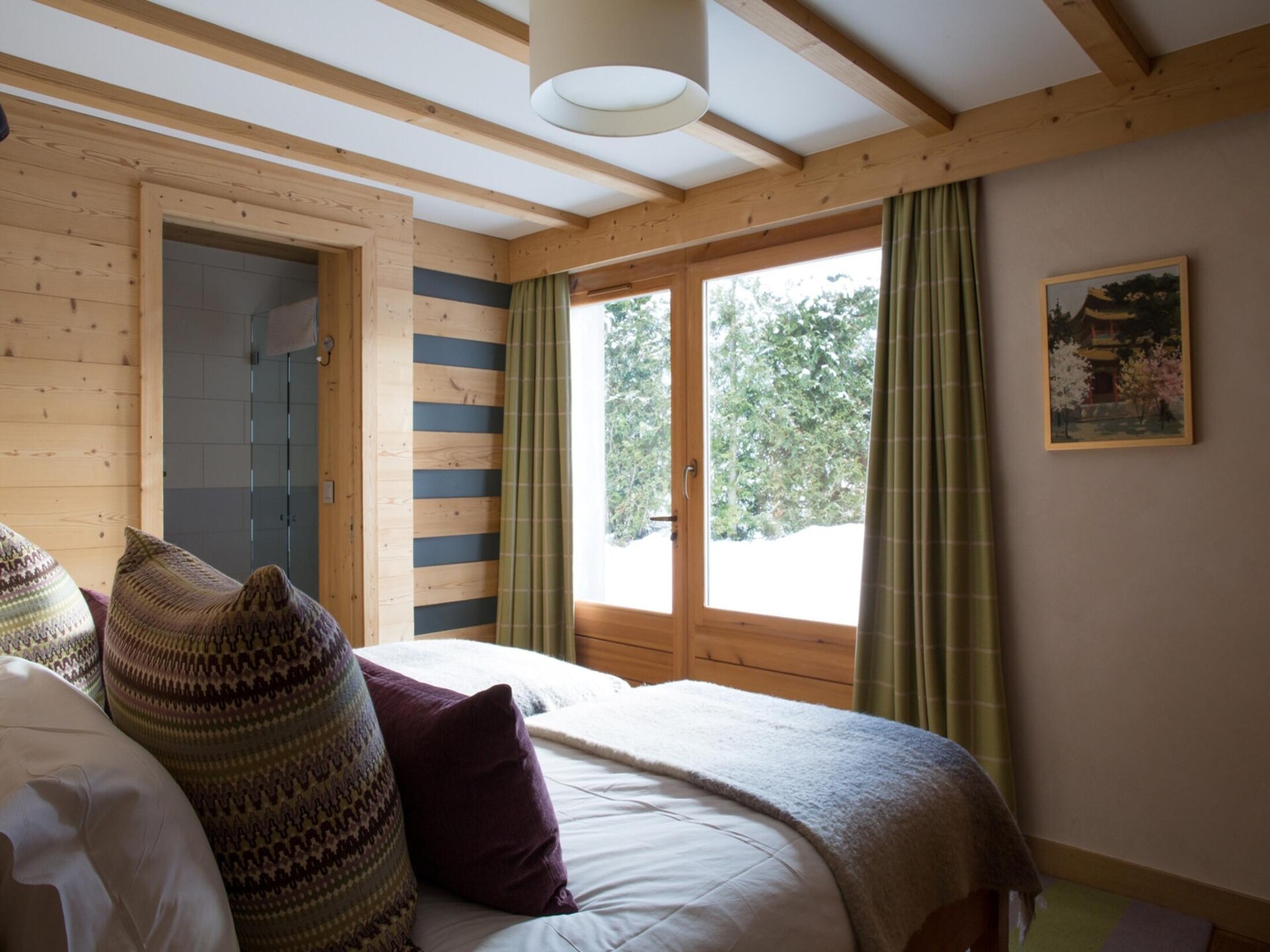Luxe chalet aan de golfbaan met panoramisch uitzicht op het Mont Blanc-massief - foto 16