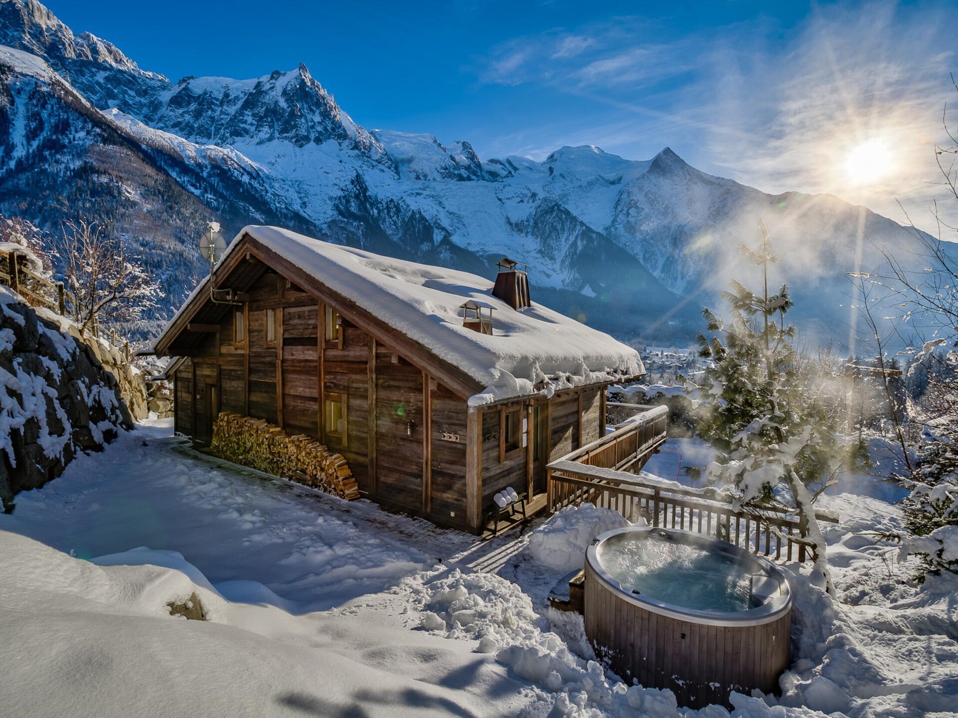Luxe chalet aan de golfbaan met panoramisch uitzicht op het Mont Blanc-massief - foto 29