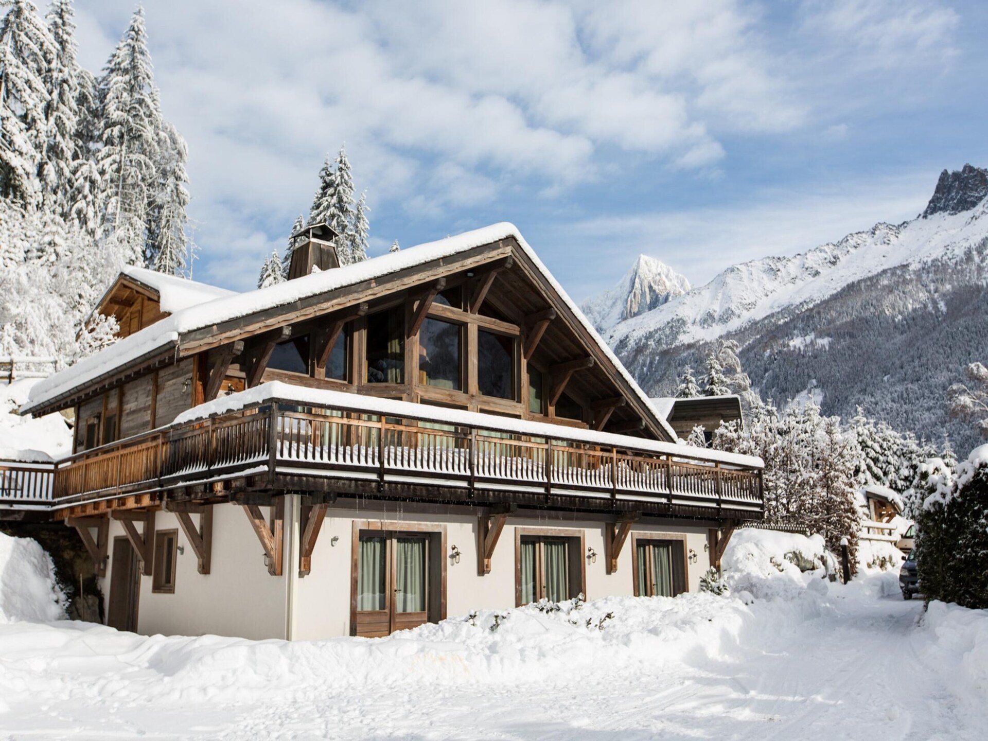 Luxe chalet aan de golfbaan met panoramisch uitzicht op het Mont Blanc-massief - foto 27