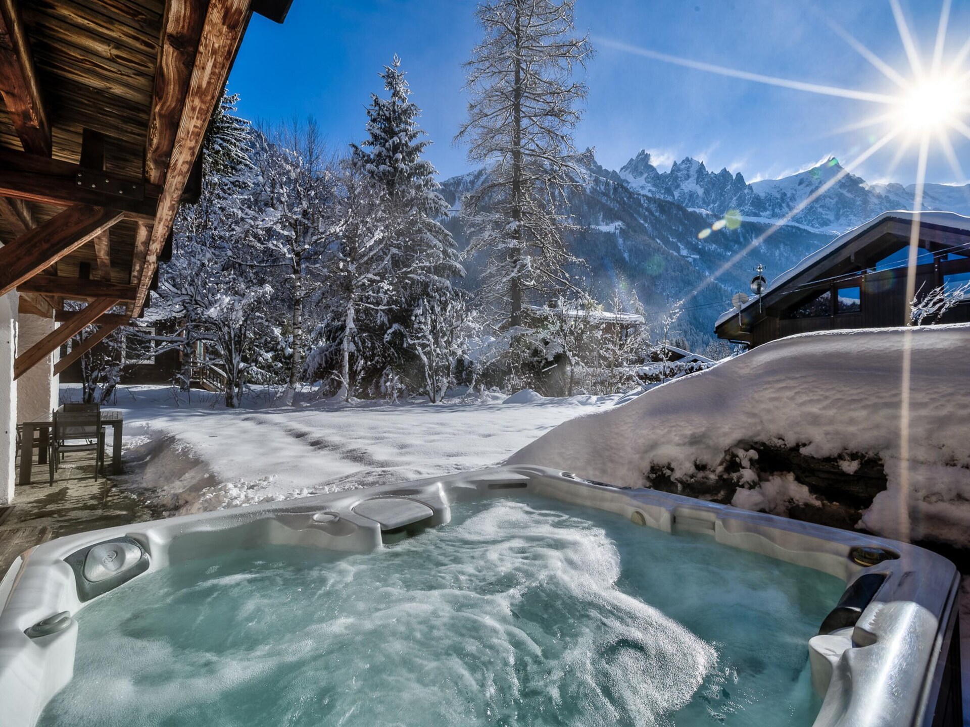 Luxe wellnesschalet Capricorne met Mont Blanc-uitzicht aan de golfbaan - foto 23