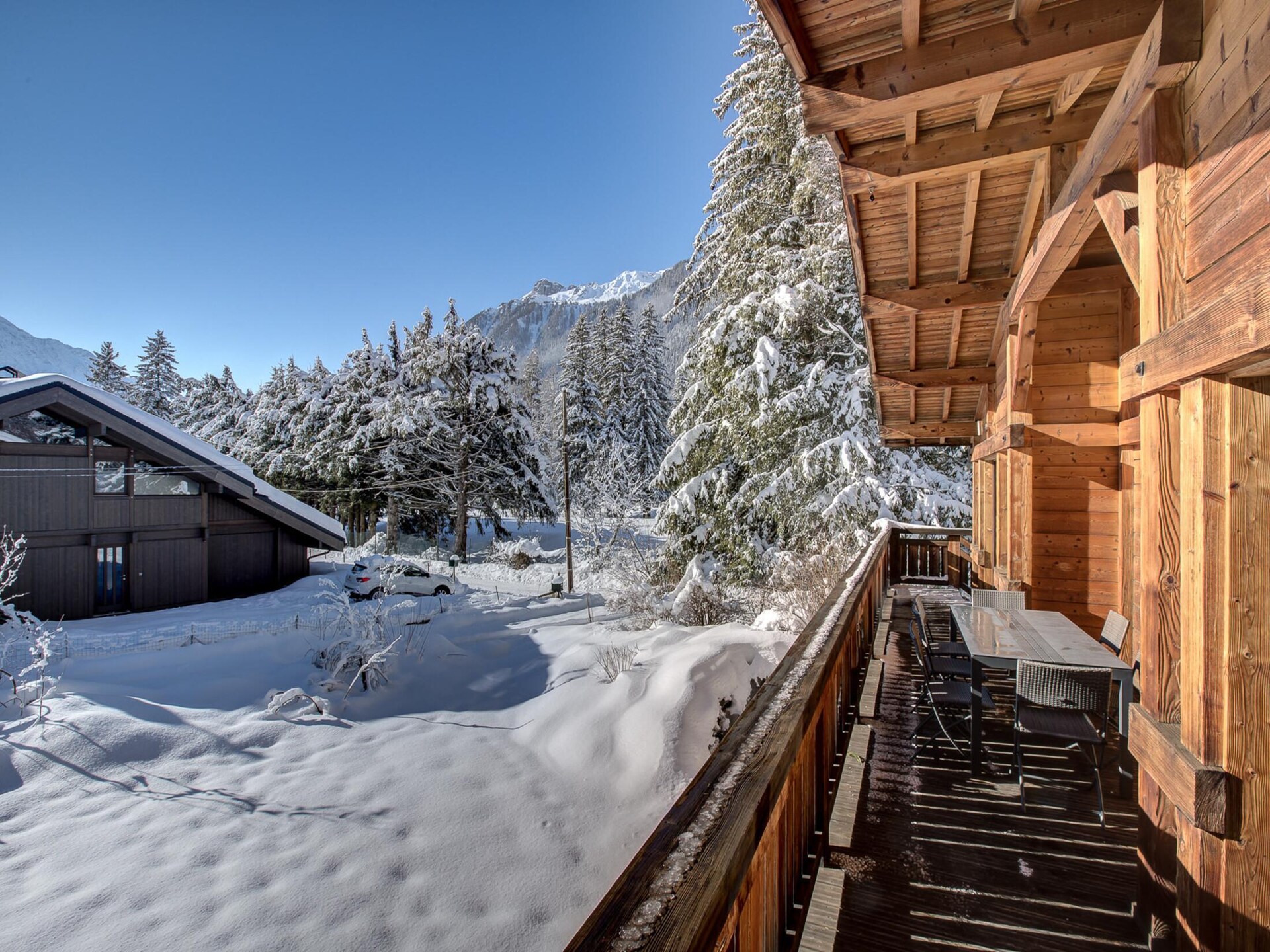 Luxe wellnesschalet Capricorne met Mont Blanc-uitzicht aan de golfbaan - foto 22