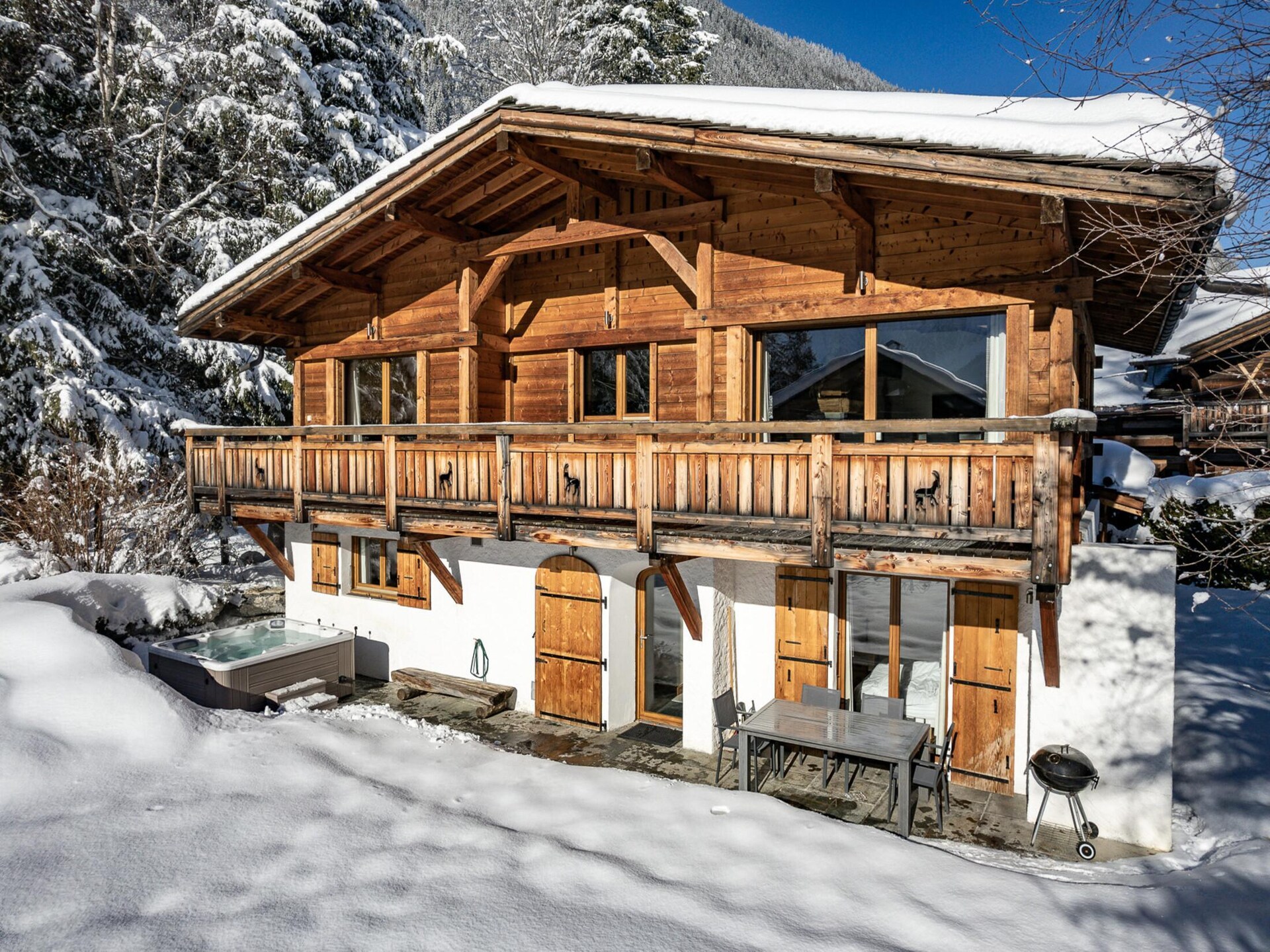 Luxe wellnesschalet Capricorne met Mont Blanc-uitzicht aan de golfbaan - foto 26