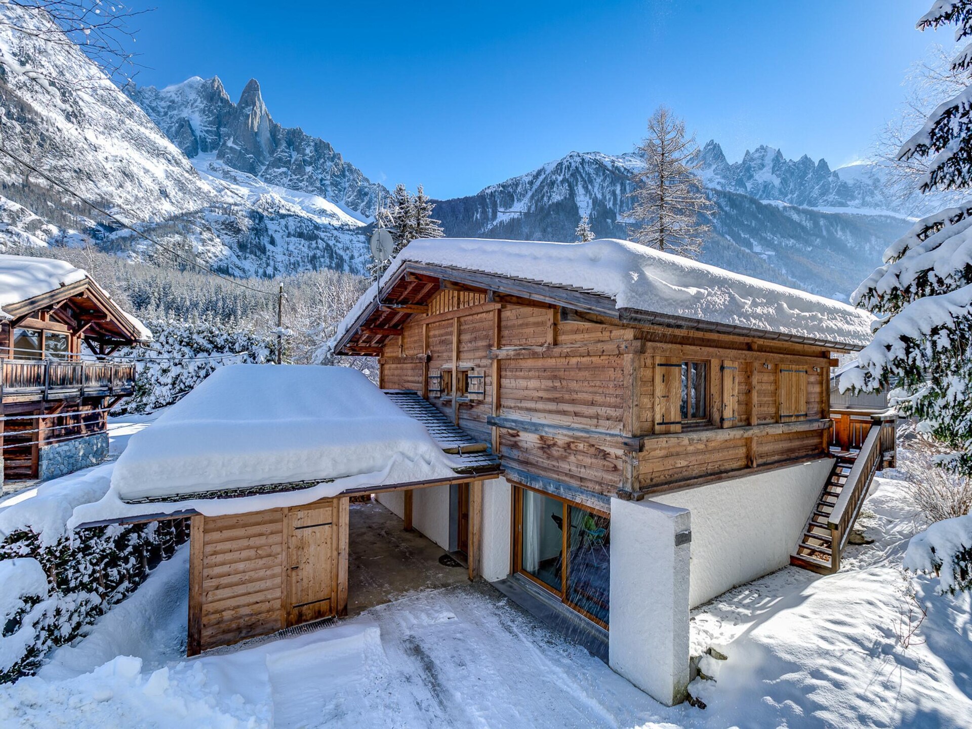 Luxe wellnesschalet Capricorne met Mont Blanc-uitzicht aan de golfbaan - foto 27