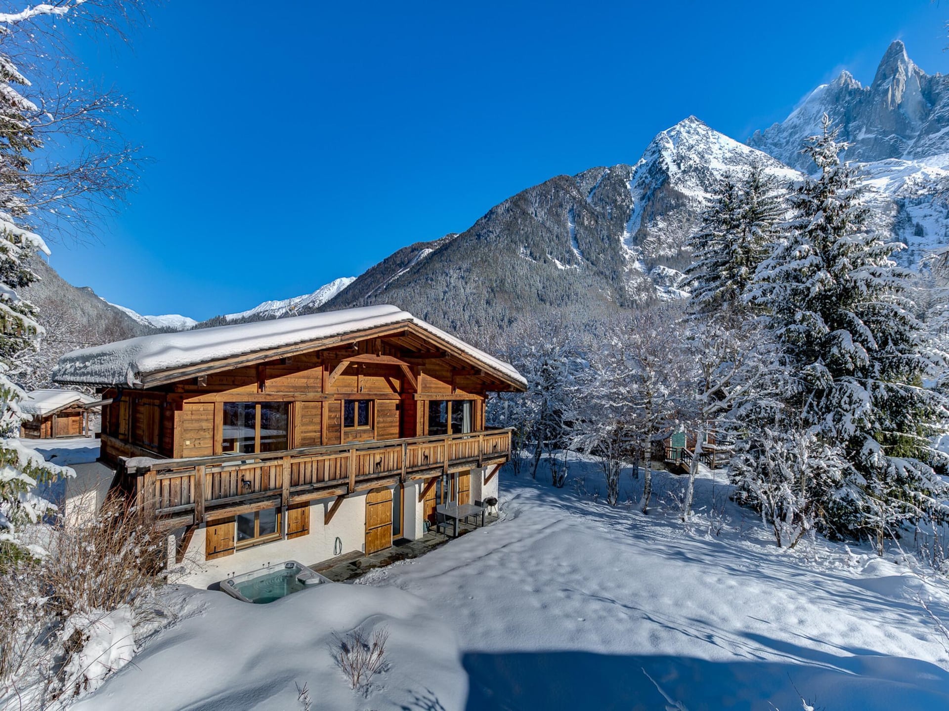 Luxe wellnesschalet Capricorne met Mont Blanc-uitzicht aan de golfbaan - foto 28