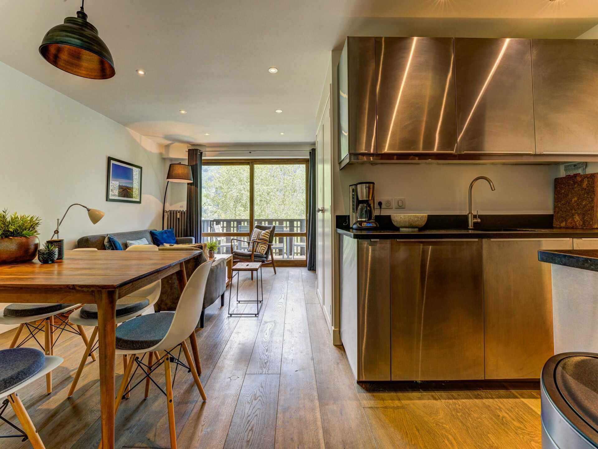 Luxe appartement met Mont Blanc uitzicht, 50m van skilift Brévent - foto 8