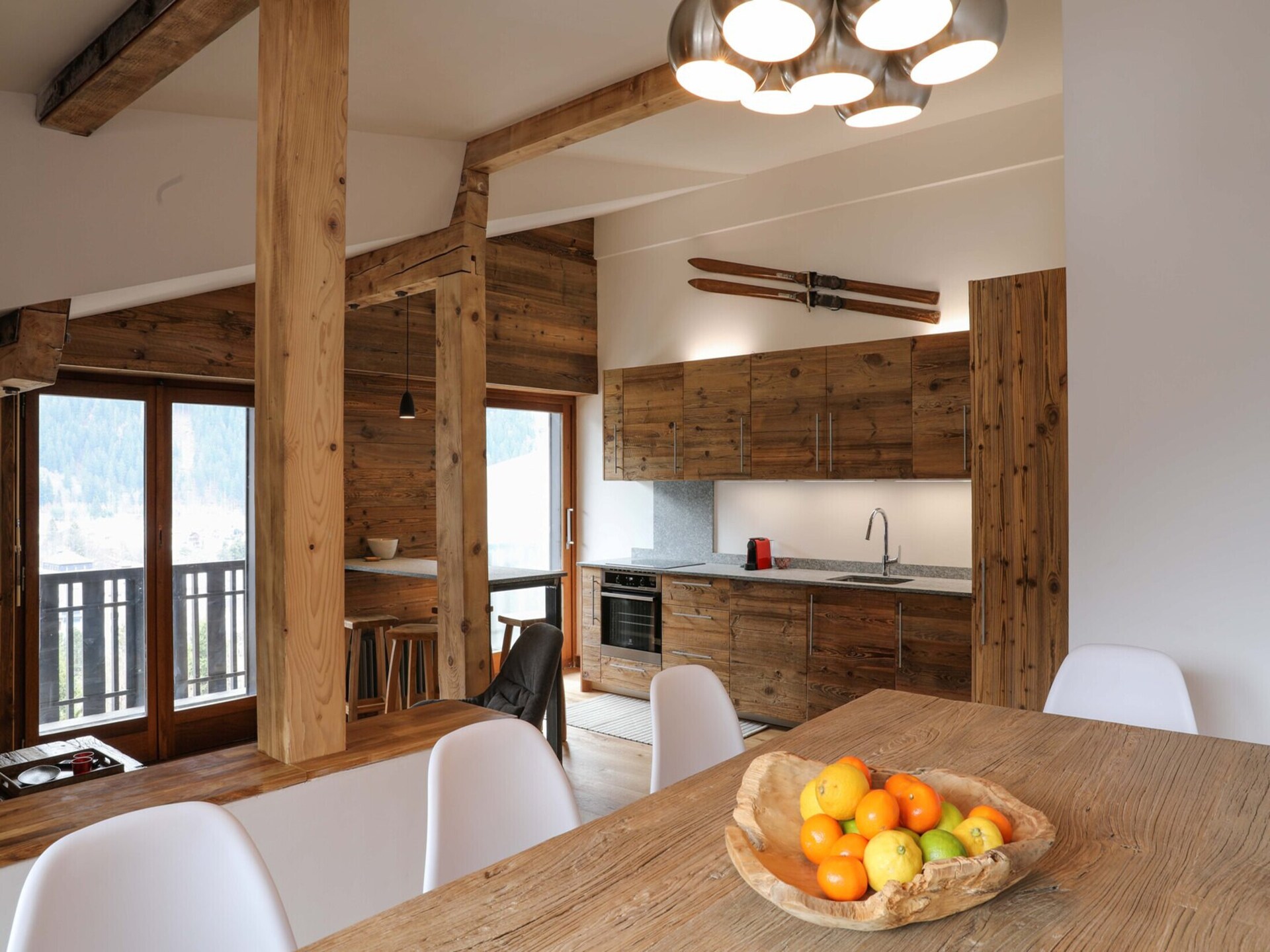 Elegant penthouse appartement aan de golfbaan met Mont Blanc uitzicht - foto 2