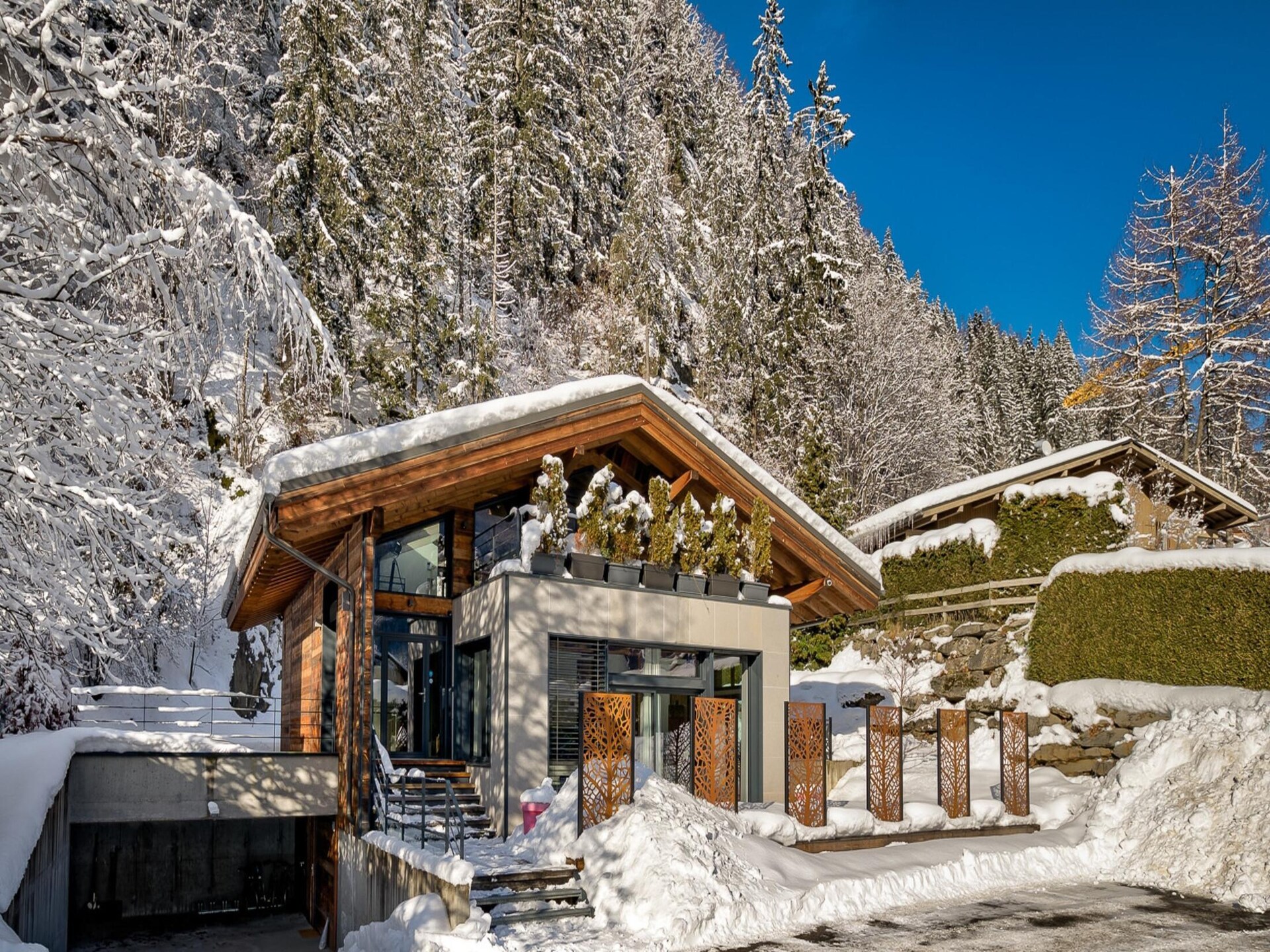 Chalet Belachat: Stijlvol wonen aan het meer met Mont Blanc uitzicht - foto 24