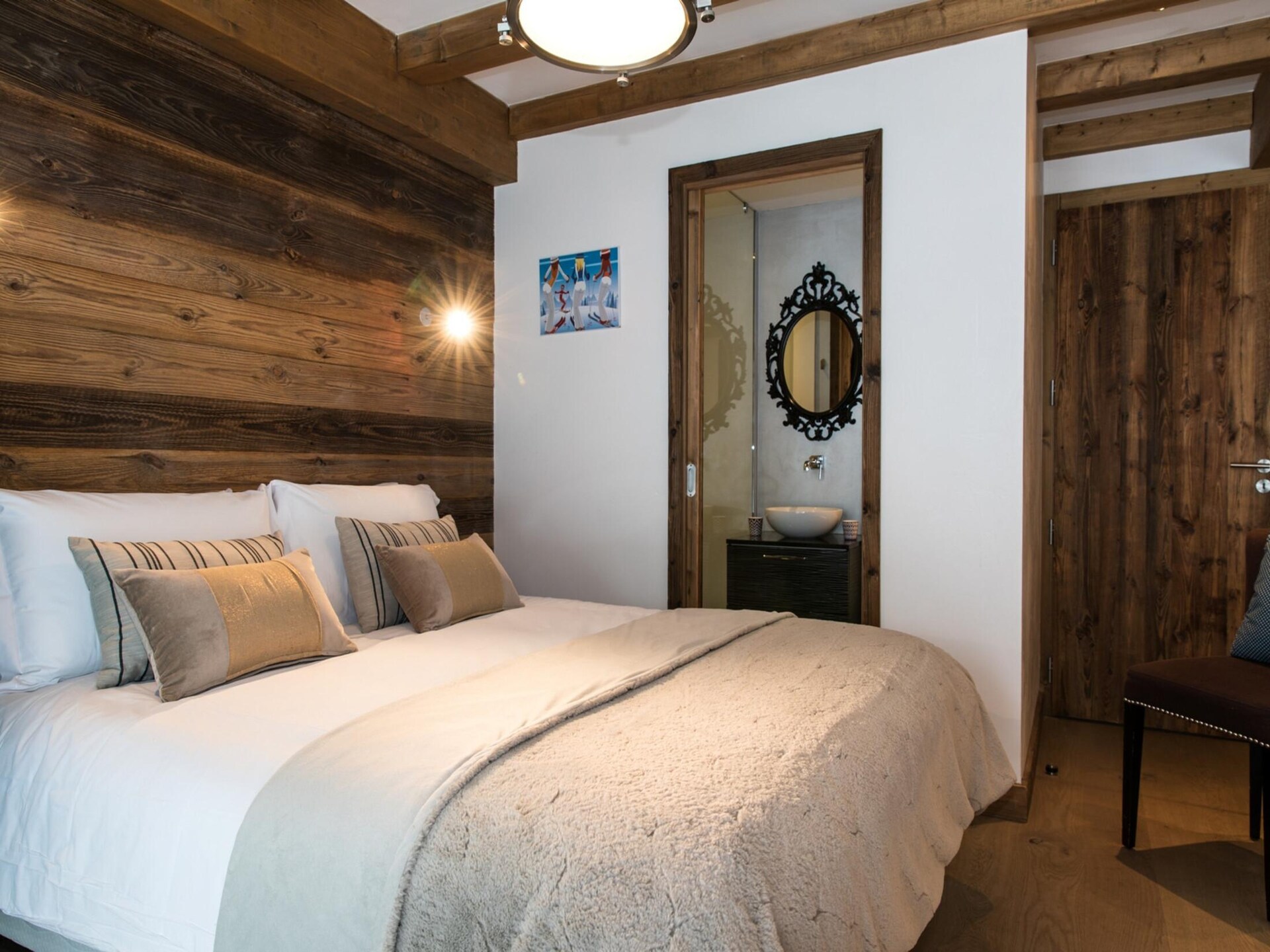 Chalet Belachat: Stijlvol wonen aan het meer met Mont Blanc uitzicht - foto 16