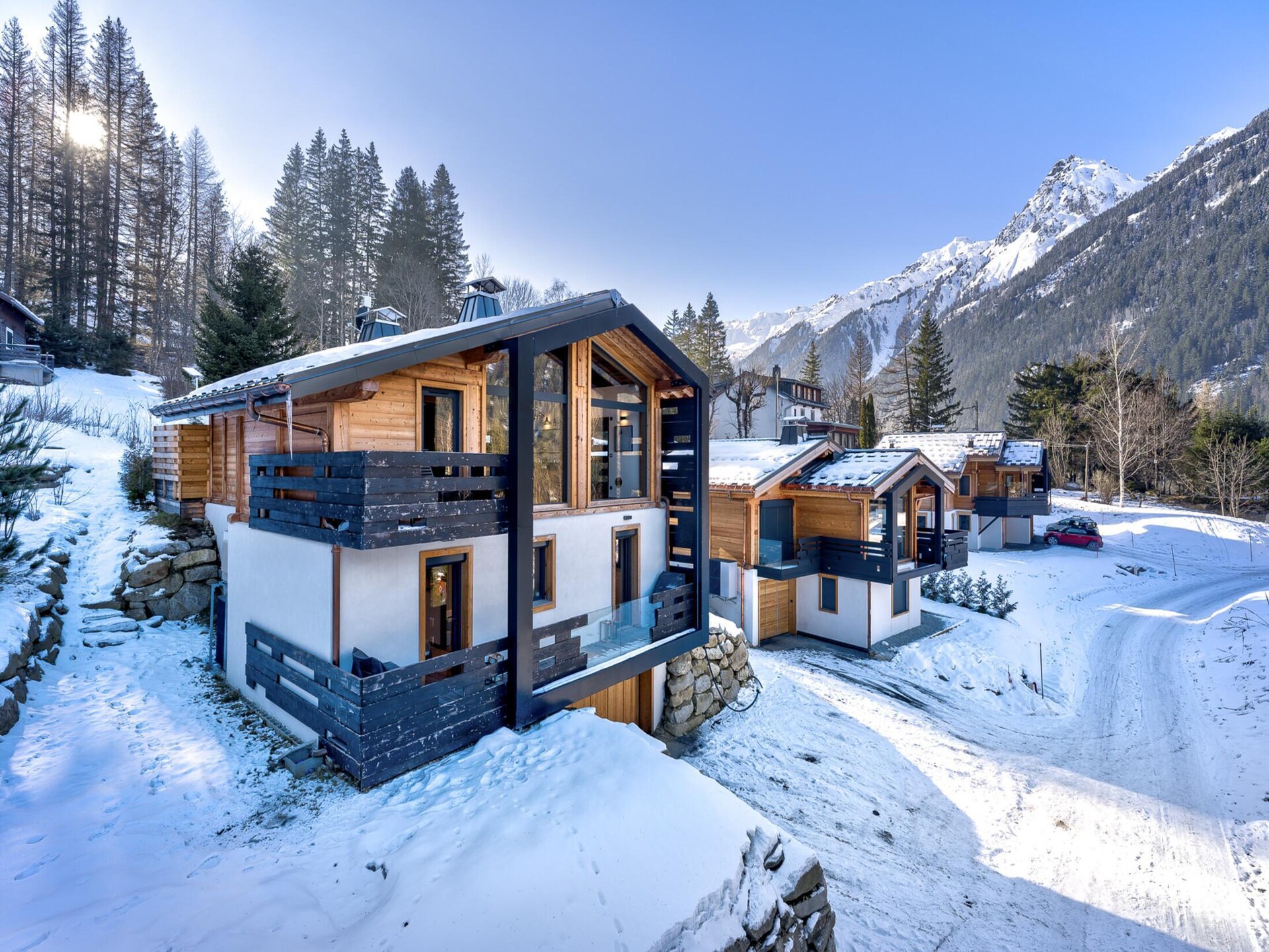 Luxe chalet Green Forest met zwembad en wellness, direct aan golfbaan Chamonix - foto 29