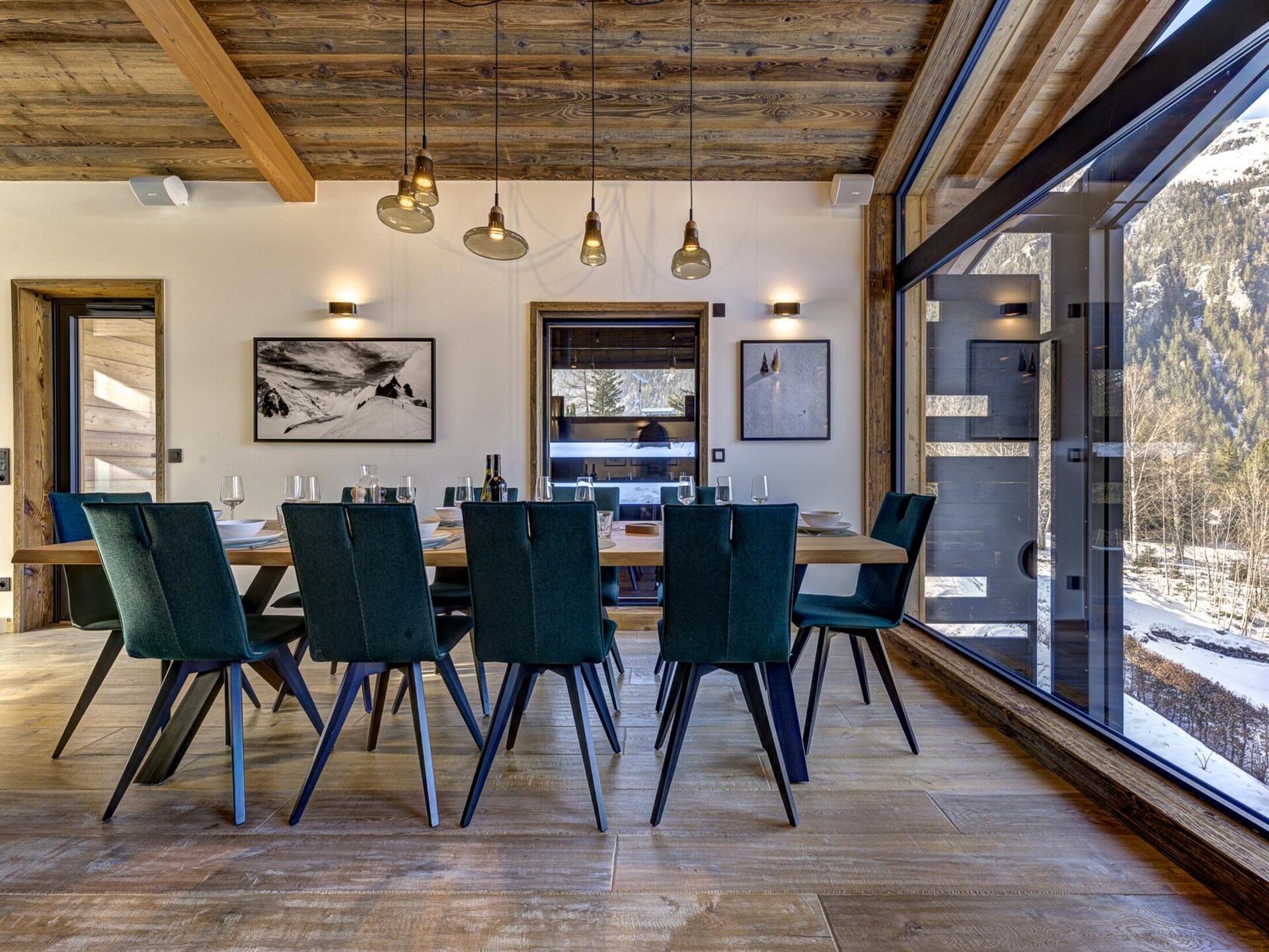 Luxe chalet Green Forest met zwembad en wellness, direct aan golfbaan Chamonix - foto 11