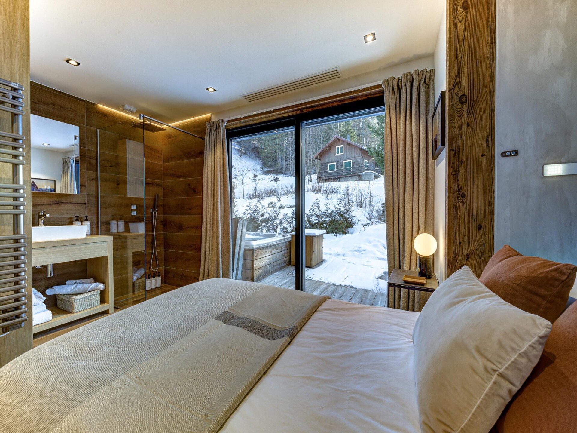 Luxe chalet Green Forest met zwembad en wellness, direct aan golfbaan Chamonix - foto 17