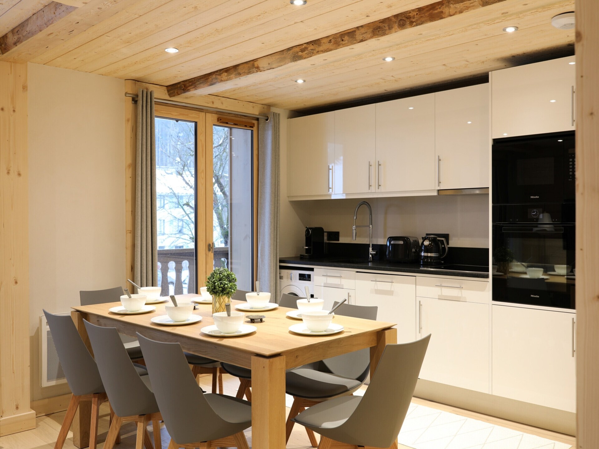 Stijlvol appartement voor 6 aan de golfbaan met Mont Blanc uitzicht - foto 9