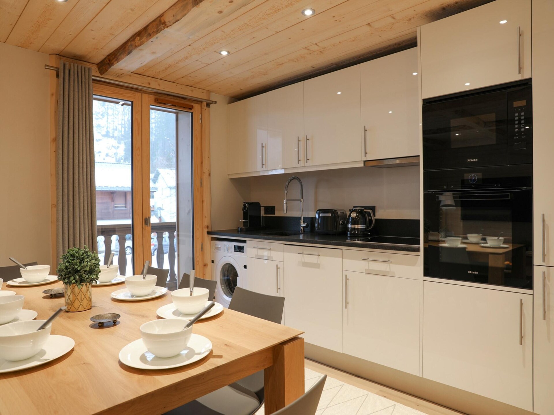 Stijlvol appartement voor 6 aan de golfbaan met Mont Blanc uitzicht - foto 8
