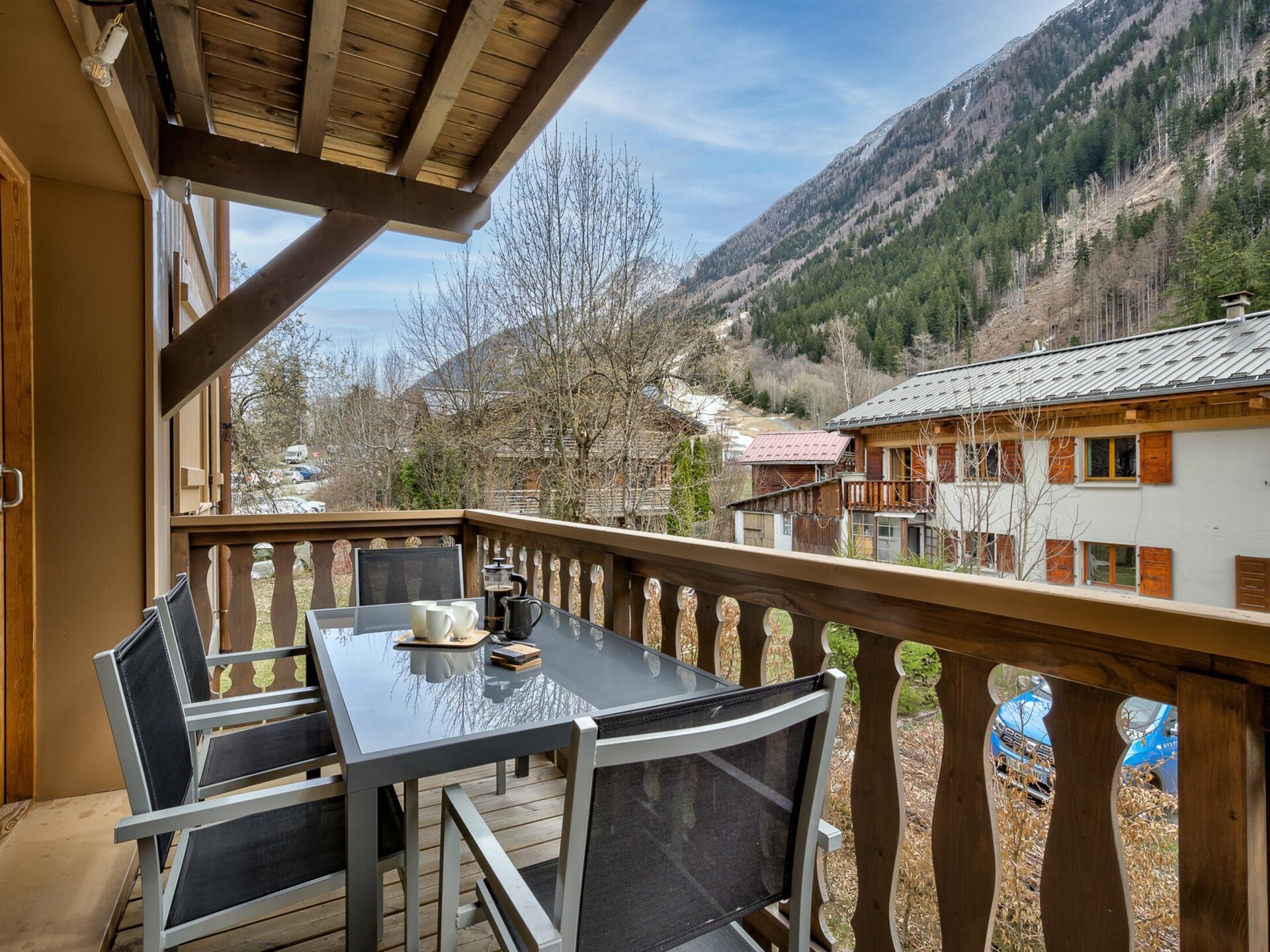 Stijlvol appartement voor 6 aan de golfbaan met Mont Blanc uitzicht - foto 4
