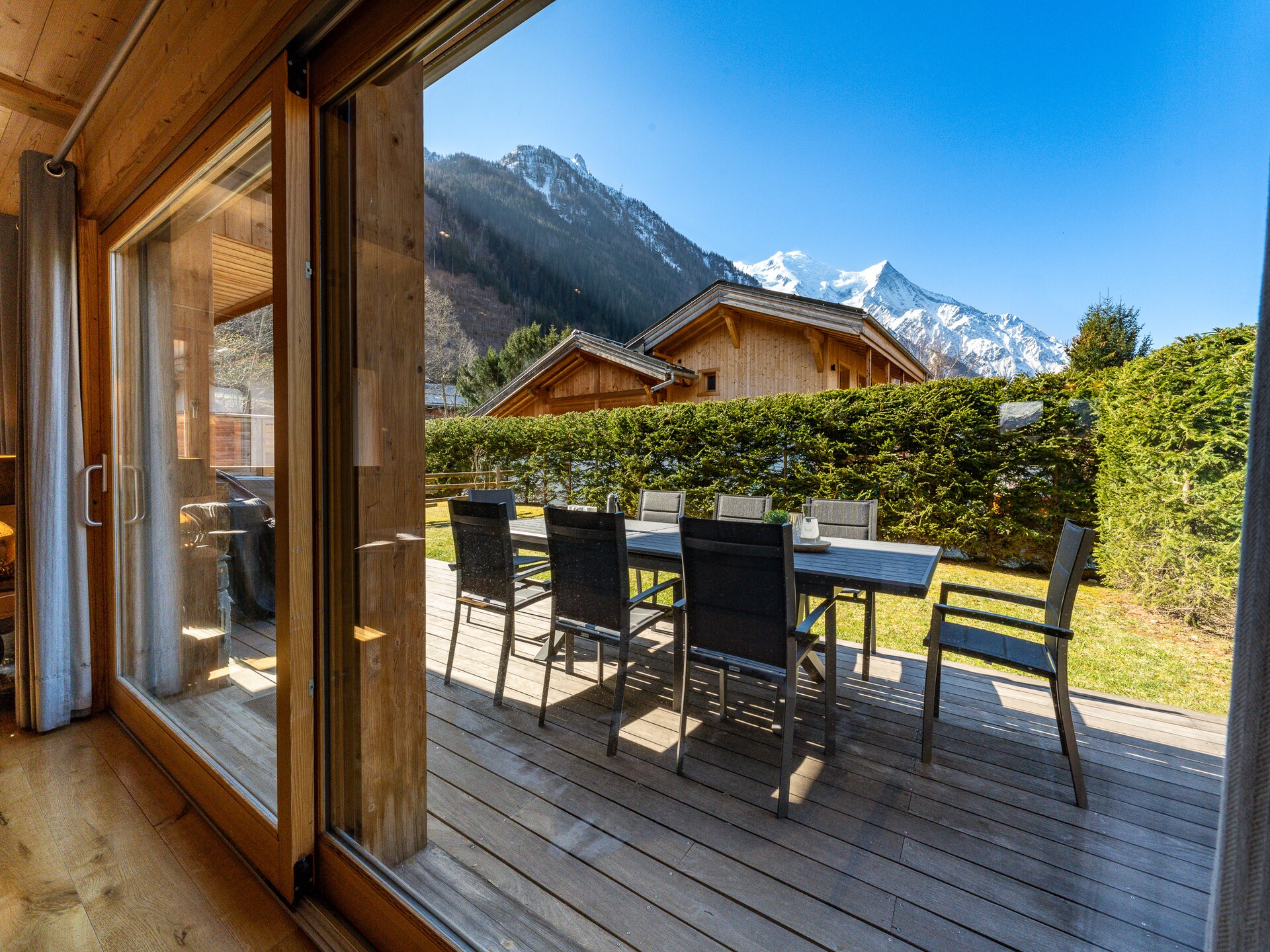 Chalet Planards 1: 10-persoons chalet met sauna, hot tub en Mont Blanc uitzicht - foto 28