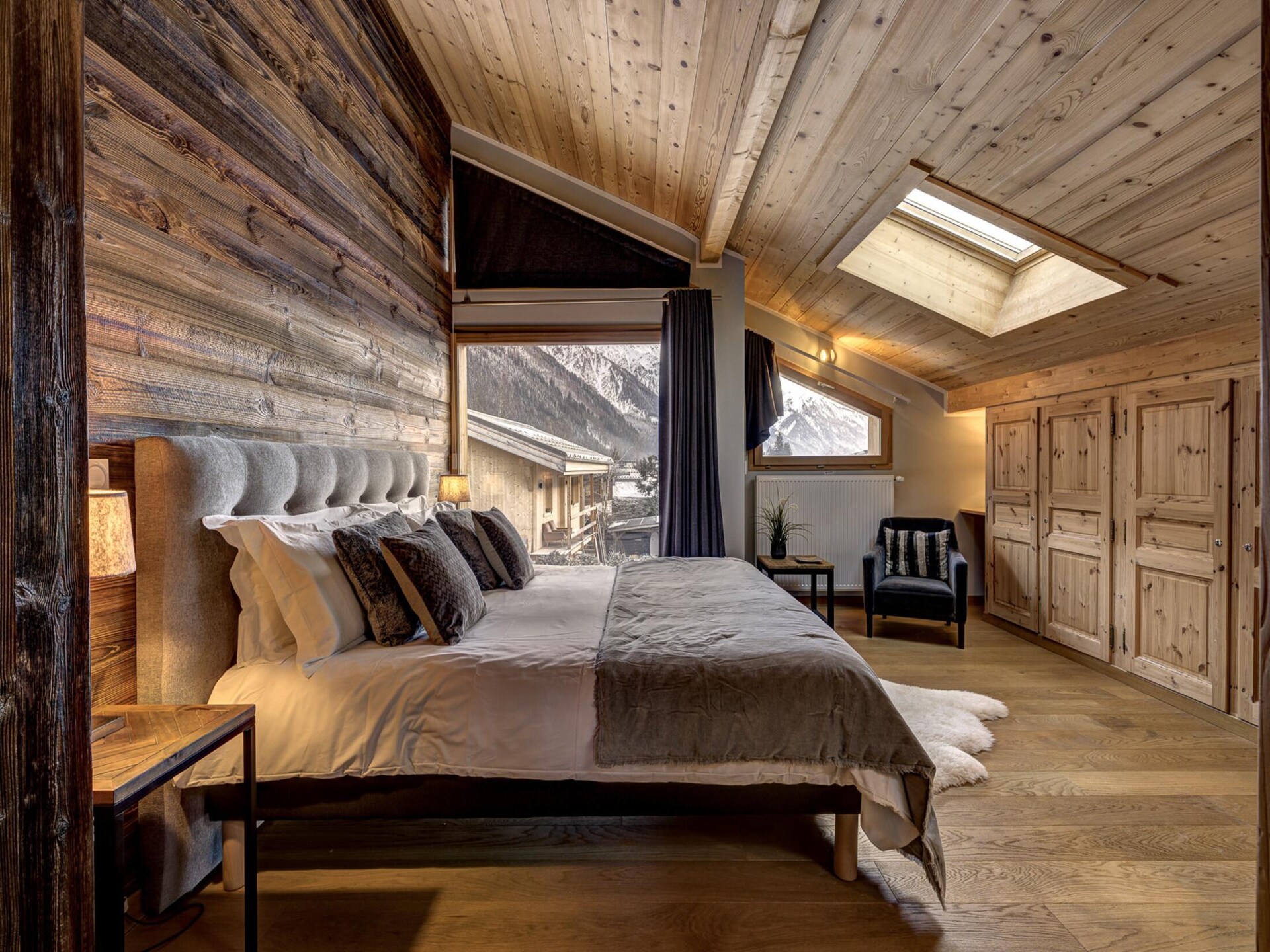 Chalet Planards 1: 10-persoons chalet met sauna, hot tub en Mont Blanc uitzicht - foto 12