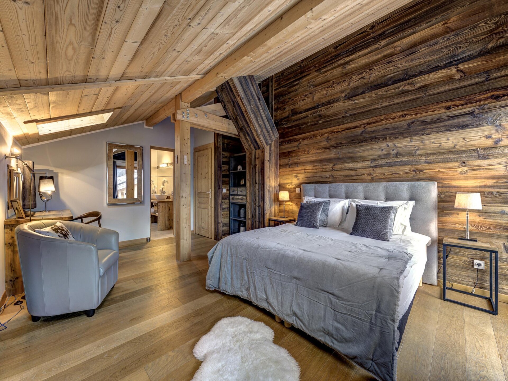 Chalet Planards 1: 10-persoons chalet met sauna, hot tub en Mont Blanc uitzicht - foto 5
