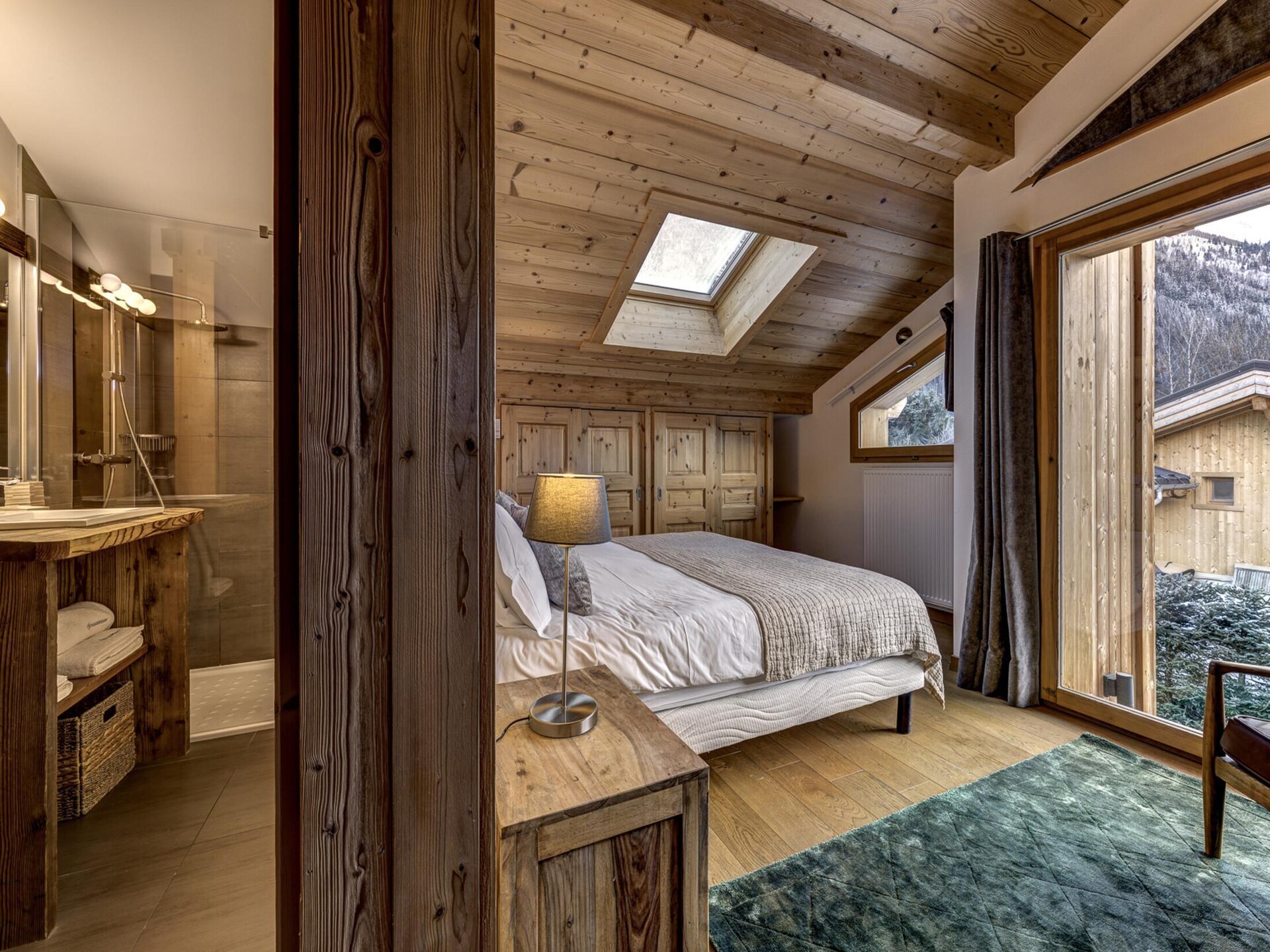 Chalet Planards 1: 10-persoons chalet met sauna, hot tub en Mont Blanc uitzicht - foto 13