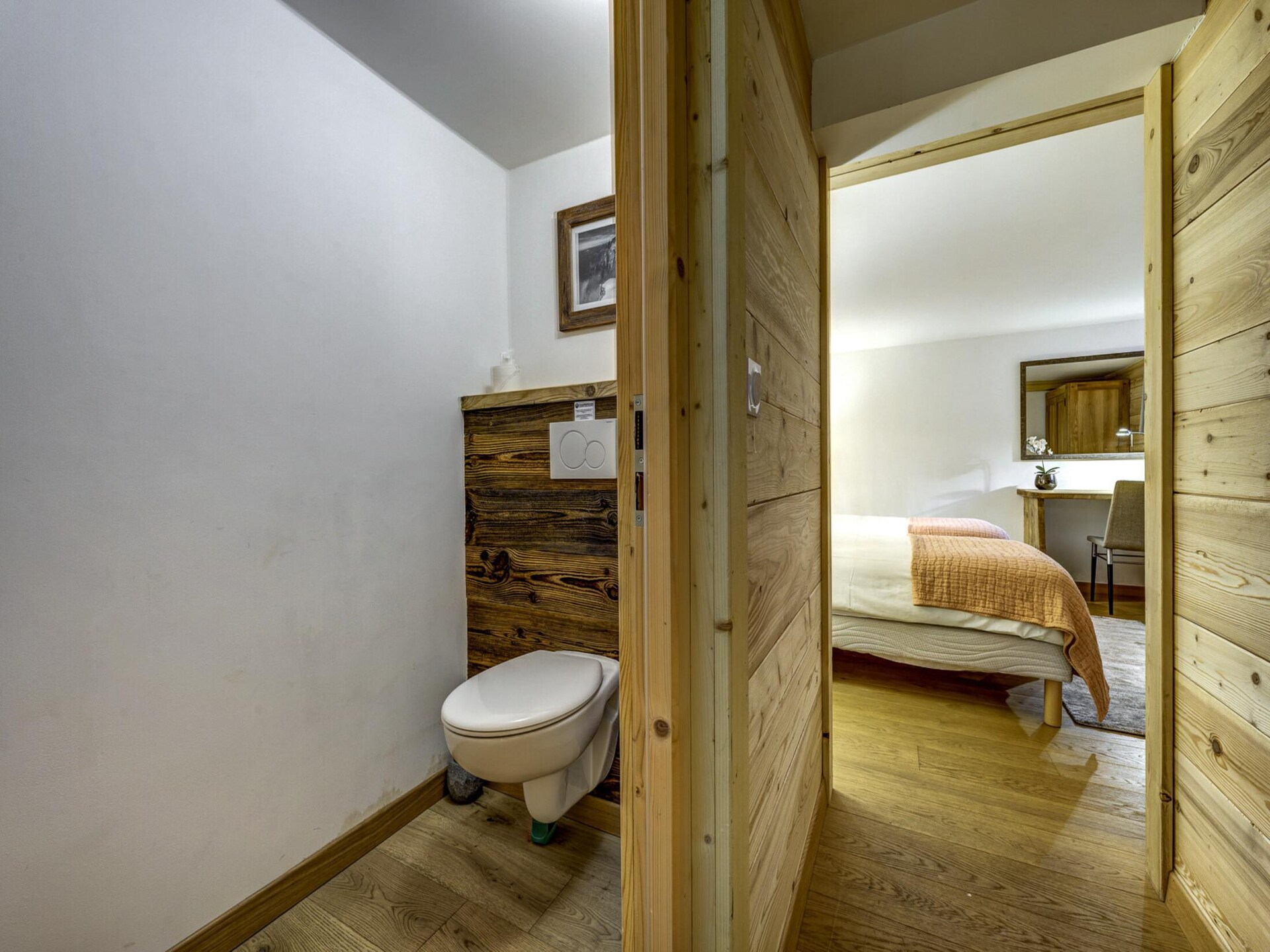 Chalet Planards 1: 10-persoons chalet met sauna, hot tub en Mont Blanc uitzicht - foto 21