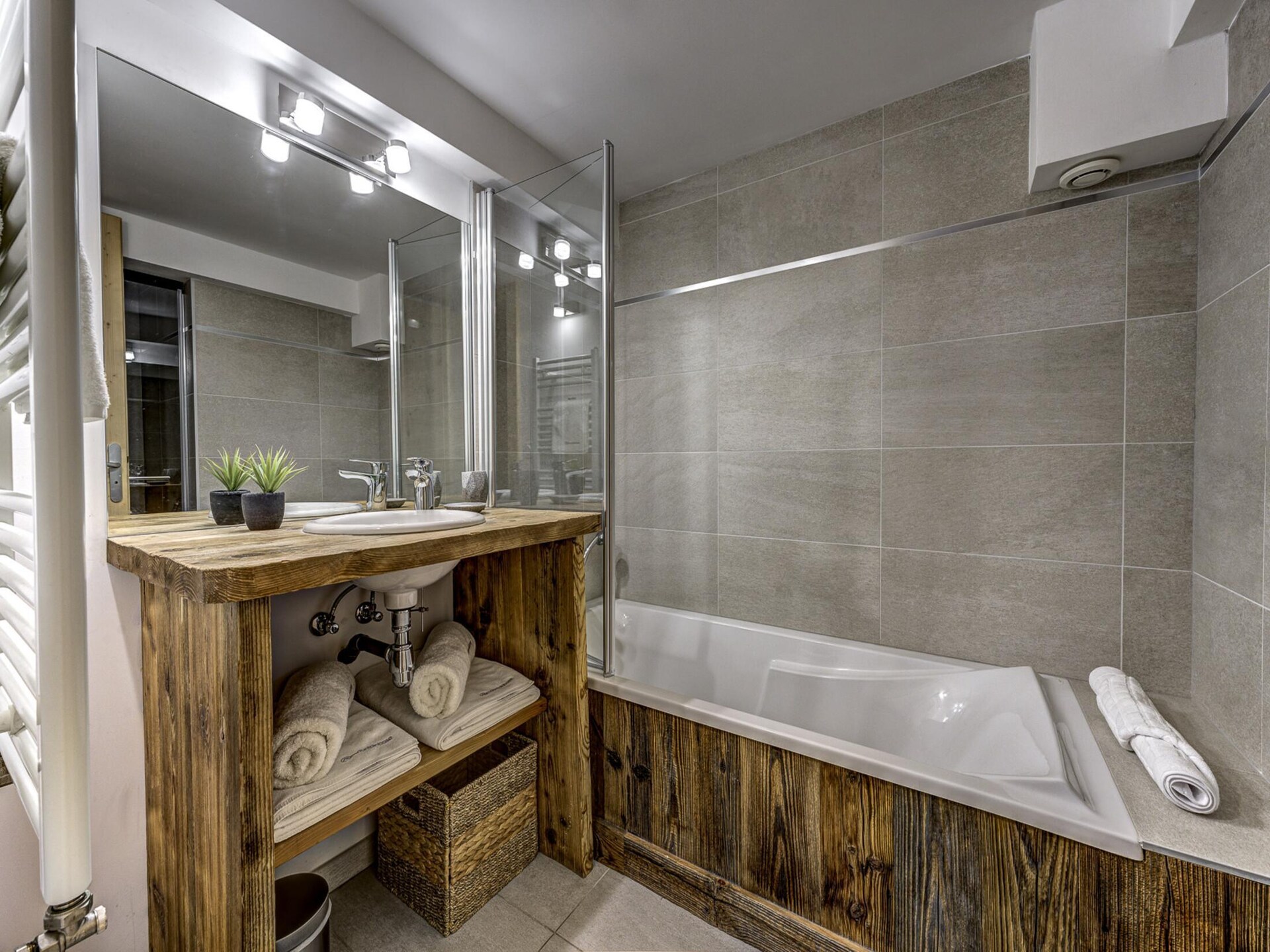 Chalet Planards 1: 10-persoons chalet met sauna, hot tub en Mont Blanc uitzicht - foto 22