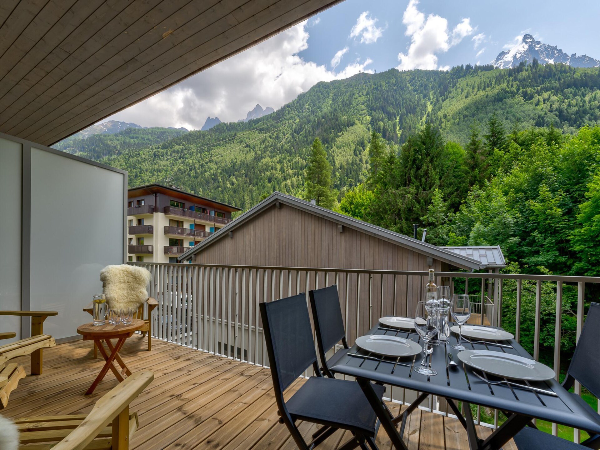 White Pearl C12: Stijlvol appartement met panoramisch balkon in Chamonix - foto 5