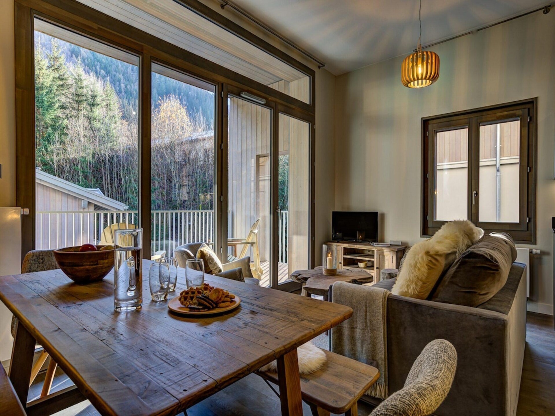 White Pearl C12: Stijlvol appartement met panoramisch balkon in Chamonix - foto 2