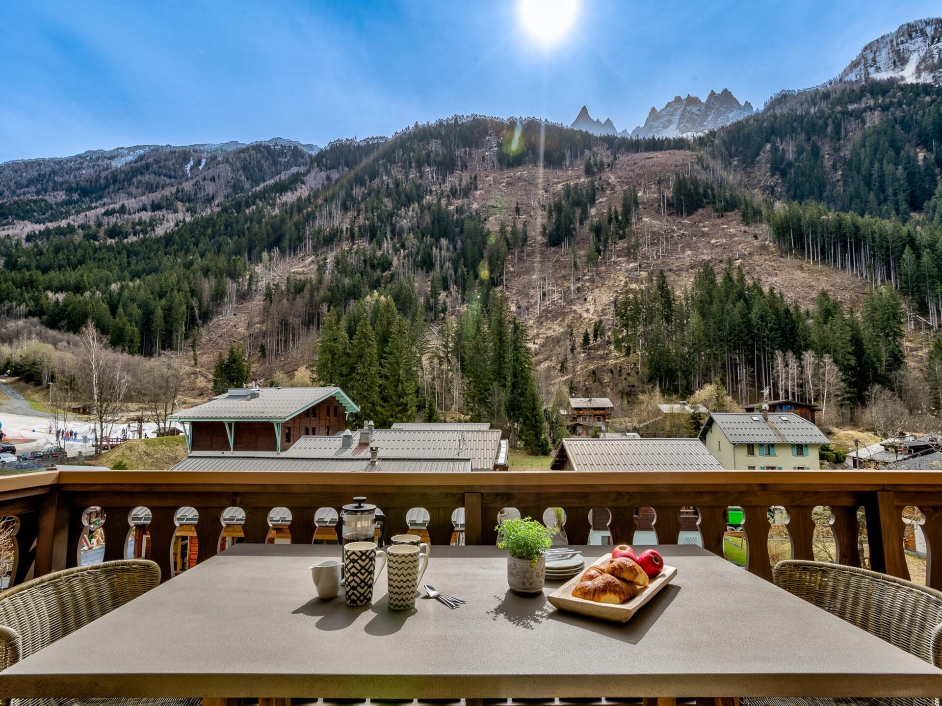 Stijlvol appartement in Chamonix met uitzicht op Mont Blanc, vlakbij de piste - foto 19