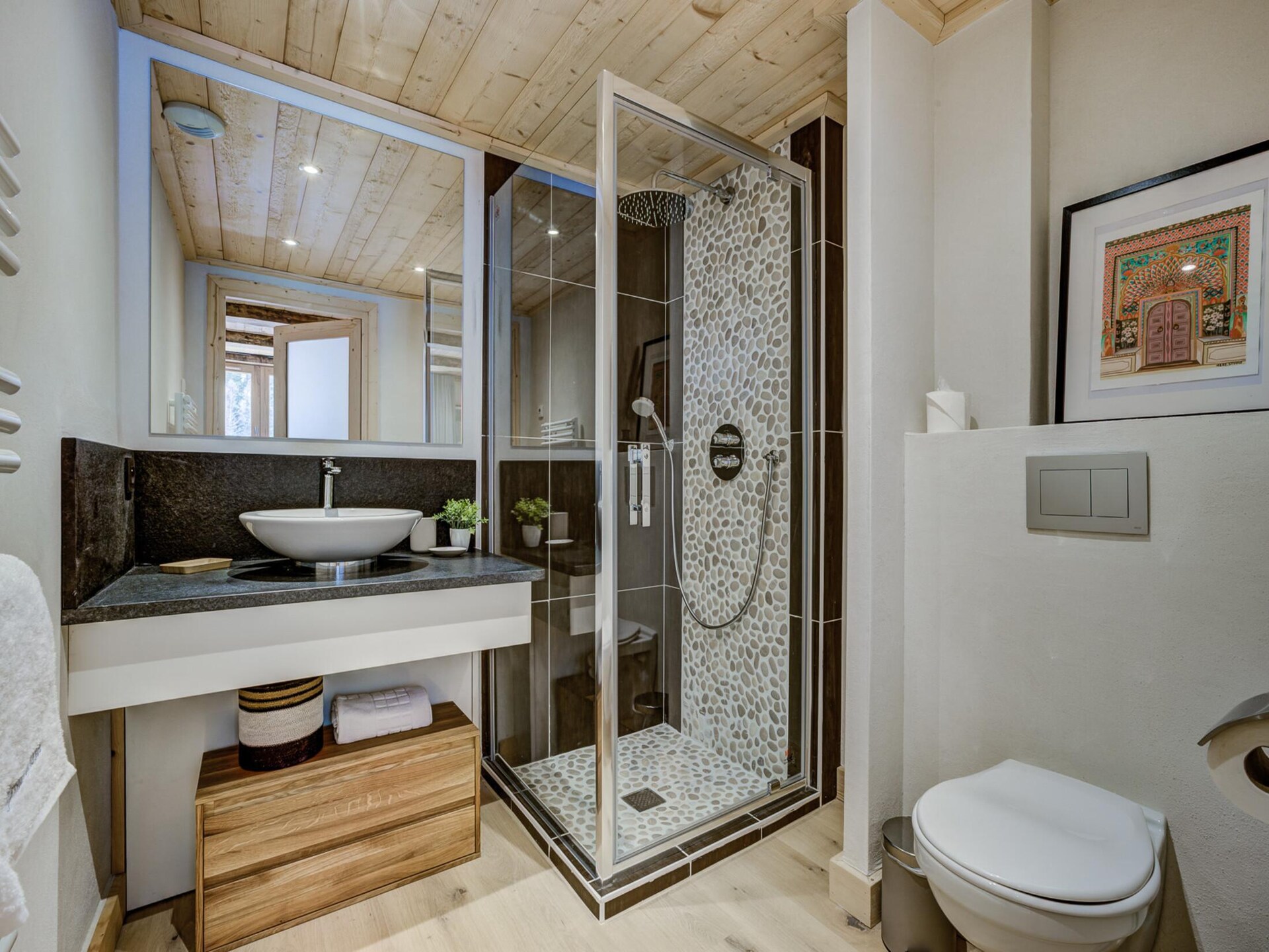 Stijlvol appartement in Chamonix met uitzicht op Mont Blanc, vlakbij de piste - foto 16