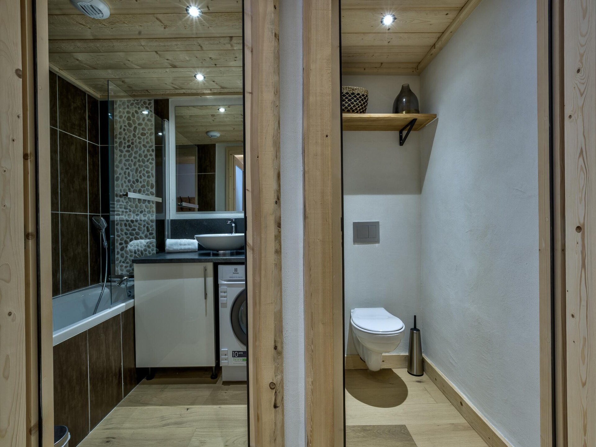 Stijlvol appartement in Chamonix met uitzicht op Mont Blanc, vlakbij de piste - foto 18
