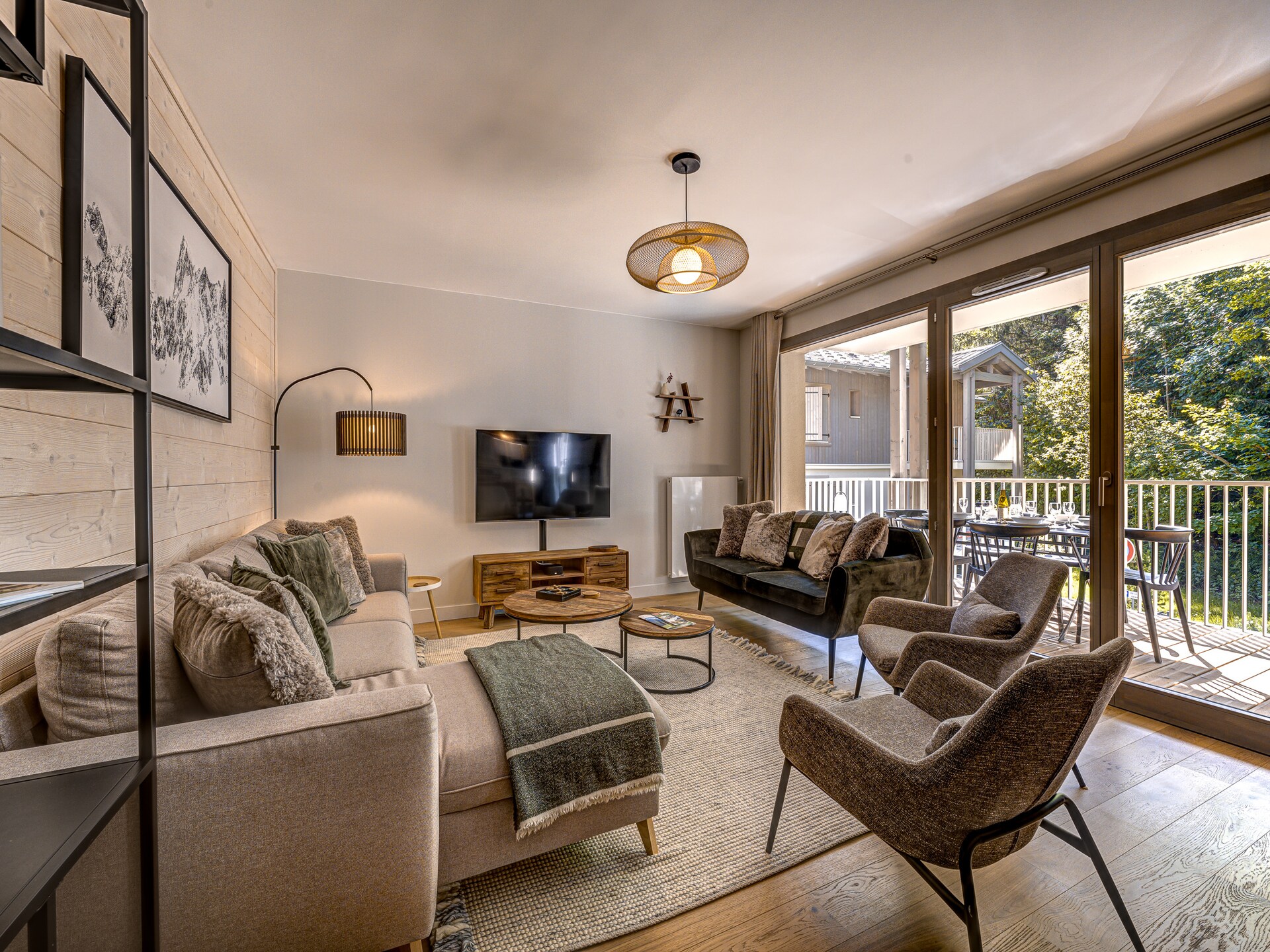 Modern Alpenappartement met bergzicht in Chamonix, vlakbij centrum - foto 8