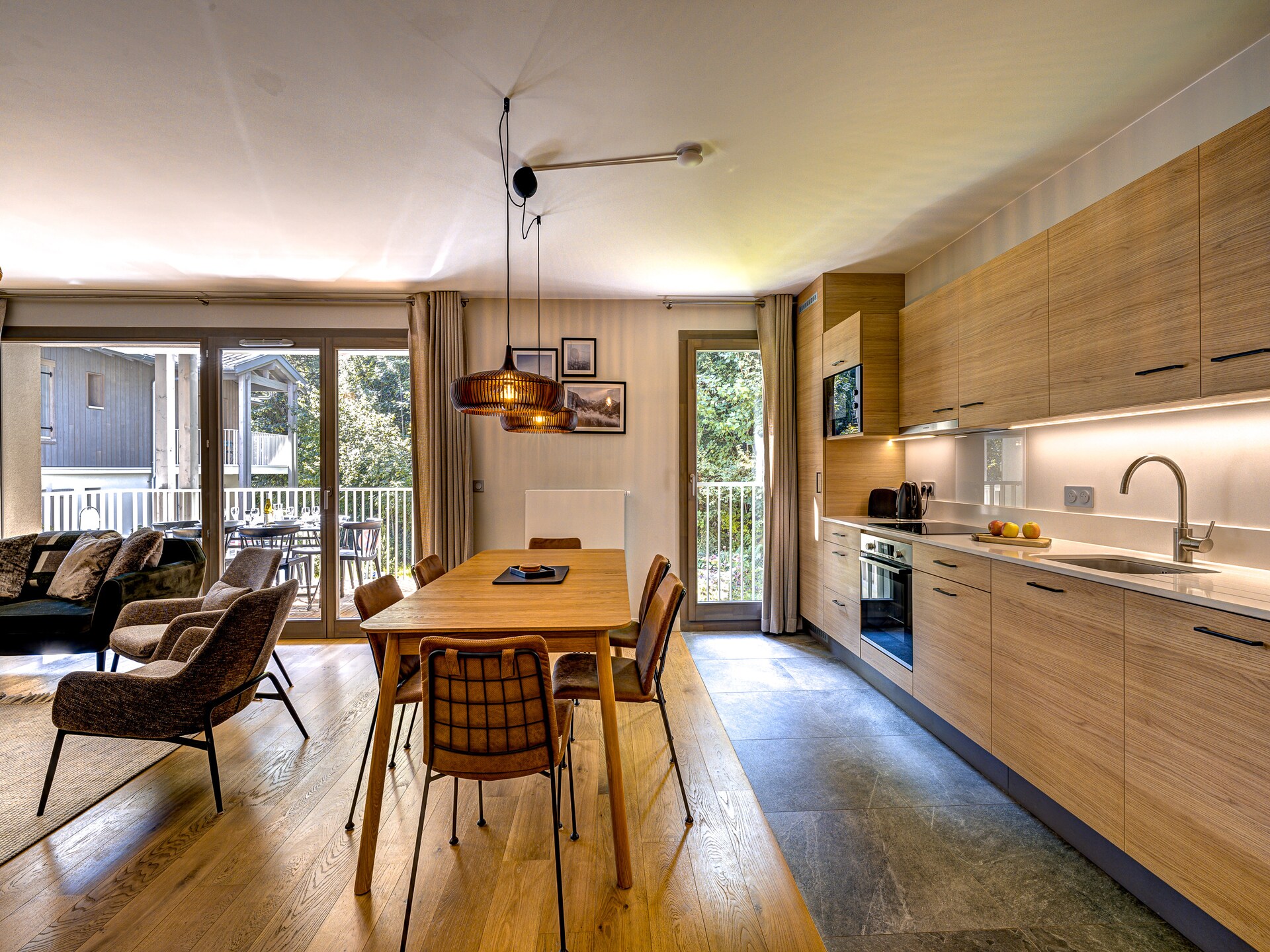 Modern Alpenappartement met bergzicht in Chamonix, vlakbij centrum - foto 4