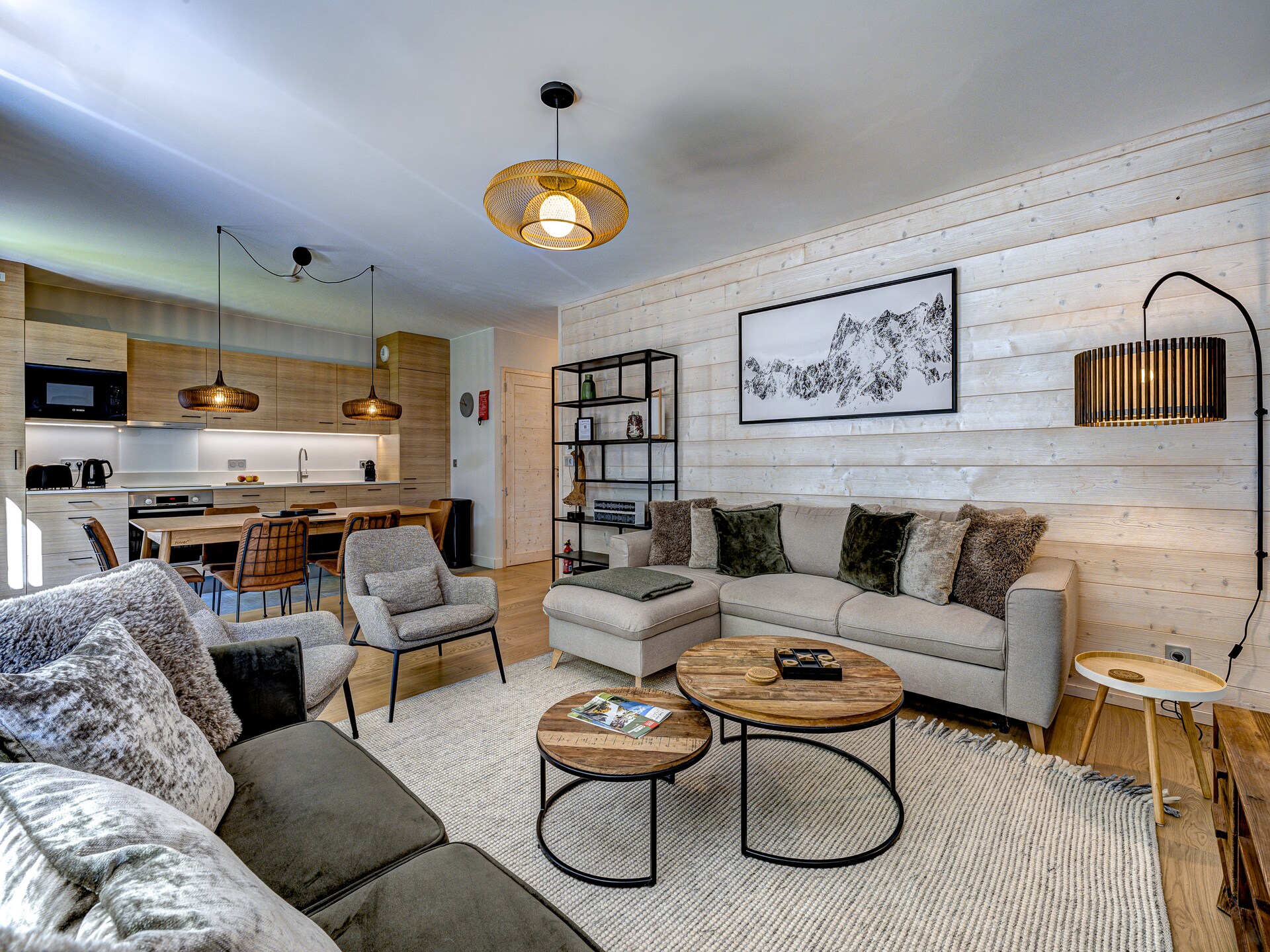Modern Alpenappartement met bergzicht in Chamonix, vlakbij centrum - foto 6