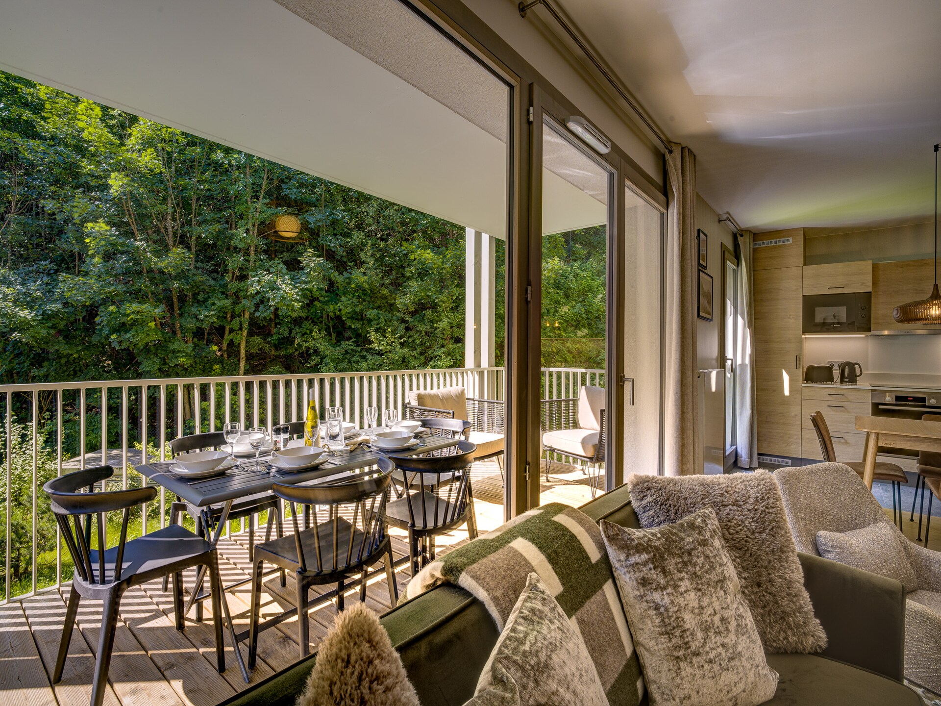 Modern Alpenappartement met bergzicht in Chamonix, vlakbij centrum - foto 18