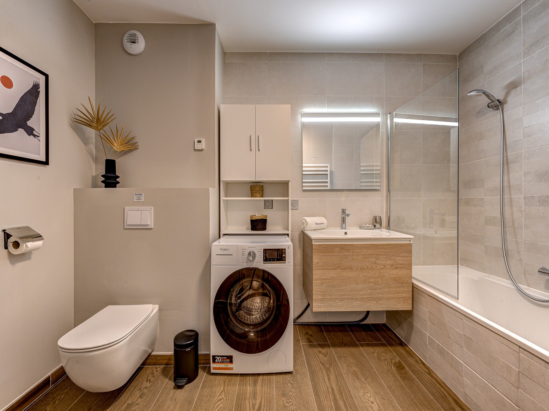 Modern Alpenappartement met bergzicht in Chamonix, vlakbij centrum - foto 17